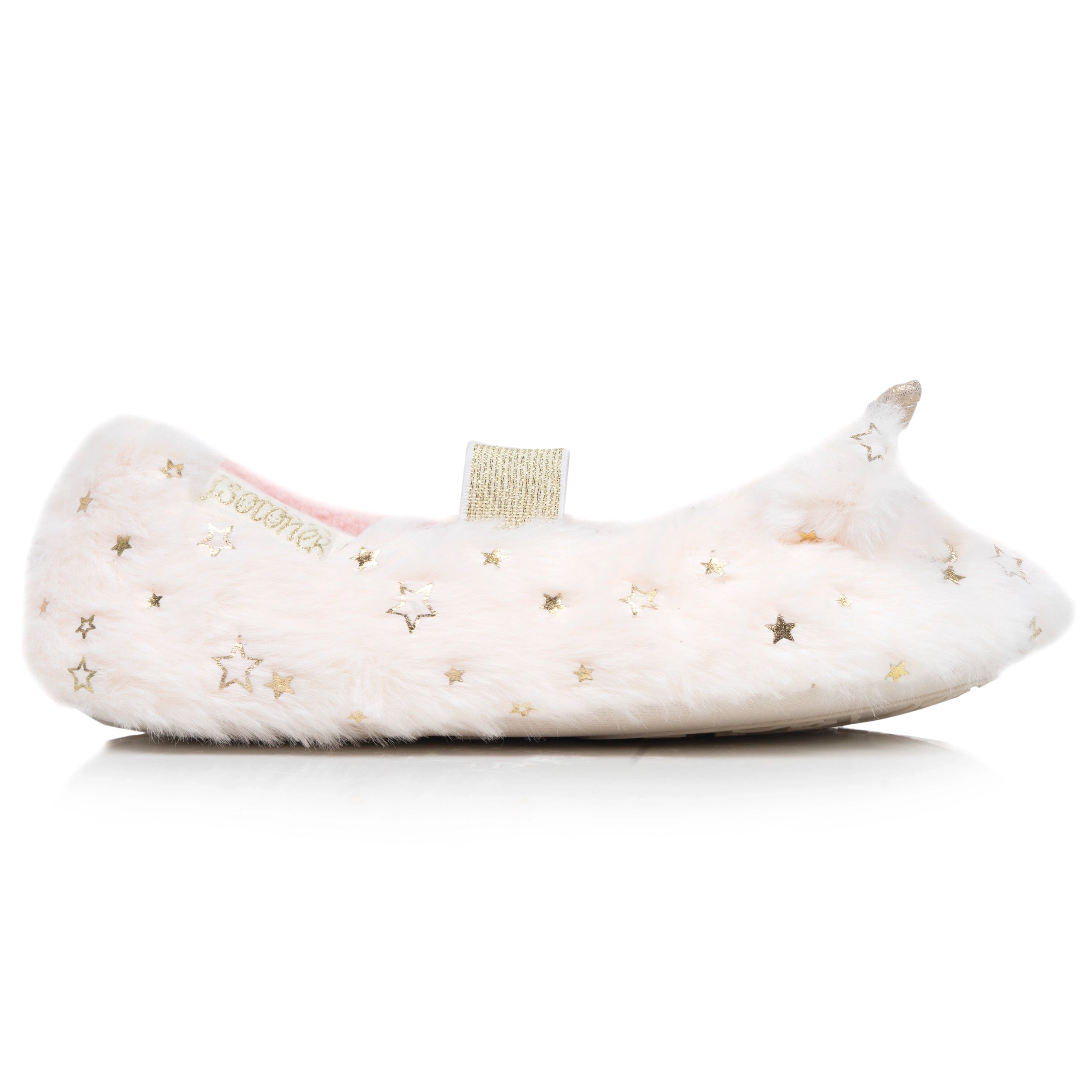 isotoner-chaussons-slippers-enfant-licorne-3d-ivoire image 8
