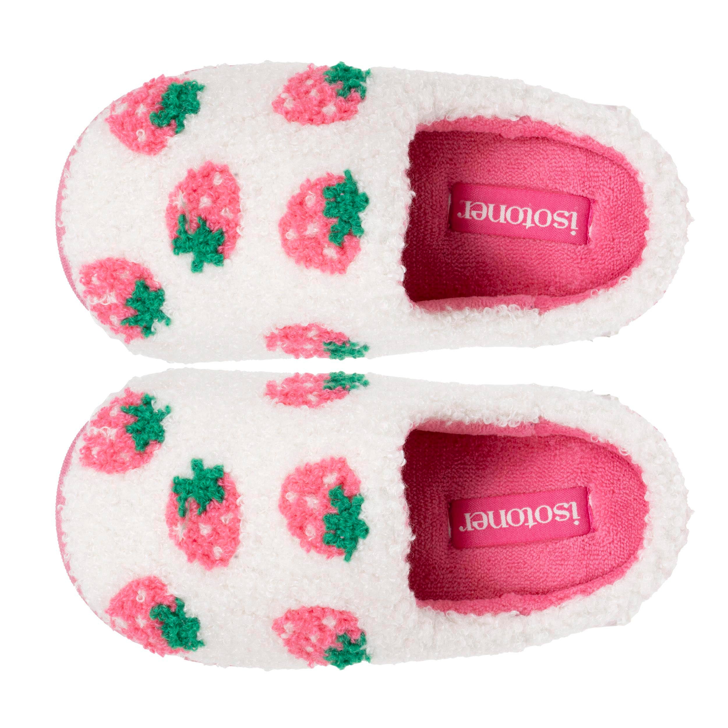isotoner-chaussons-mules-enfant-bloup-ivoire-sherpa image 2