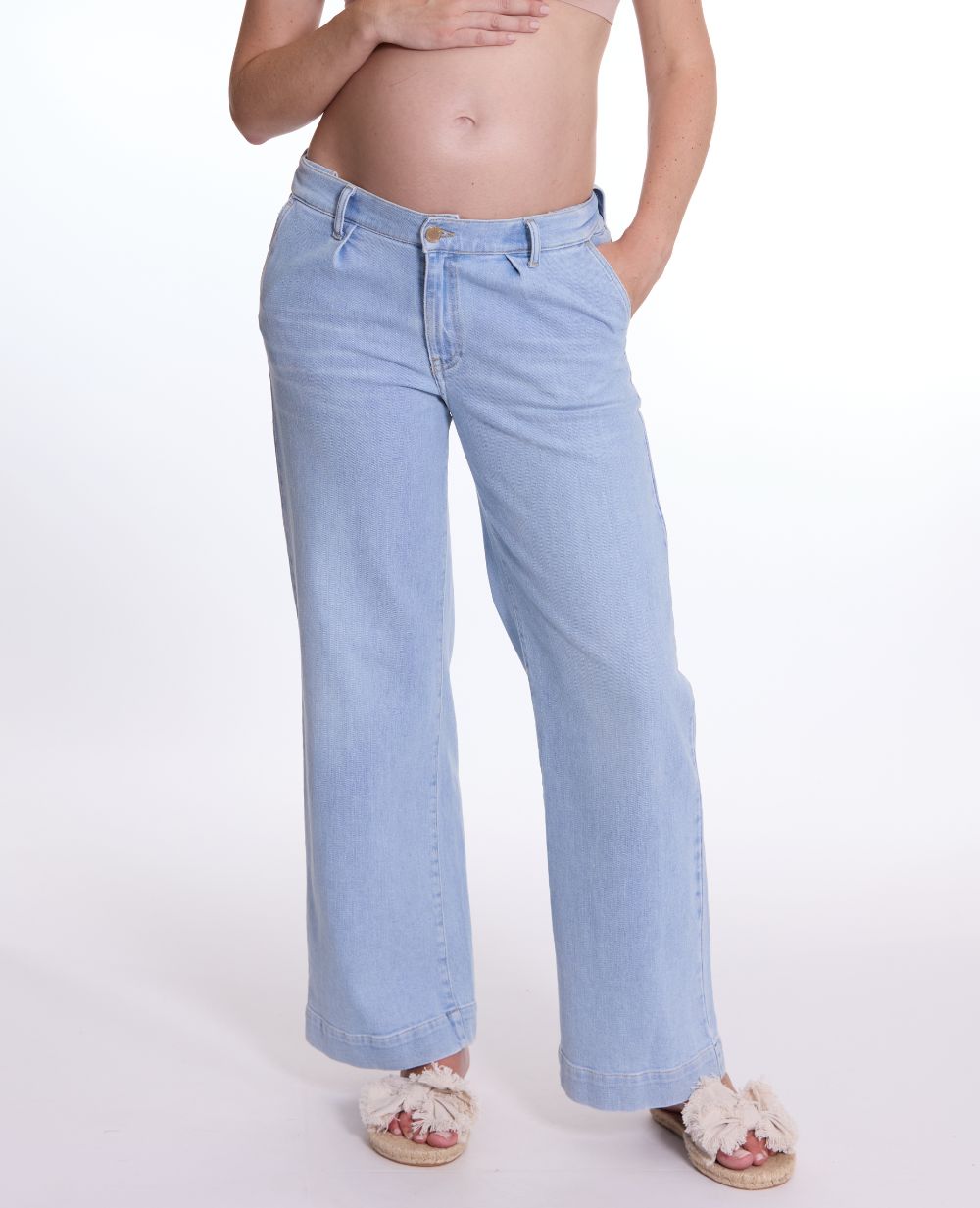 cache-c-ur-jean-de-grossesse-wide-leg-kelly-light-blue image 5