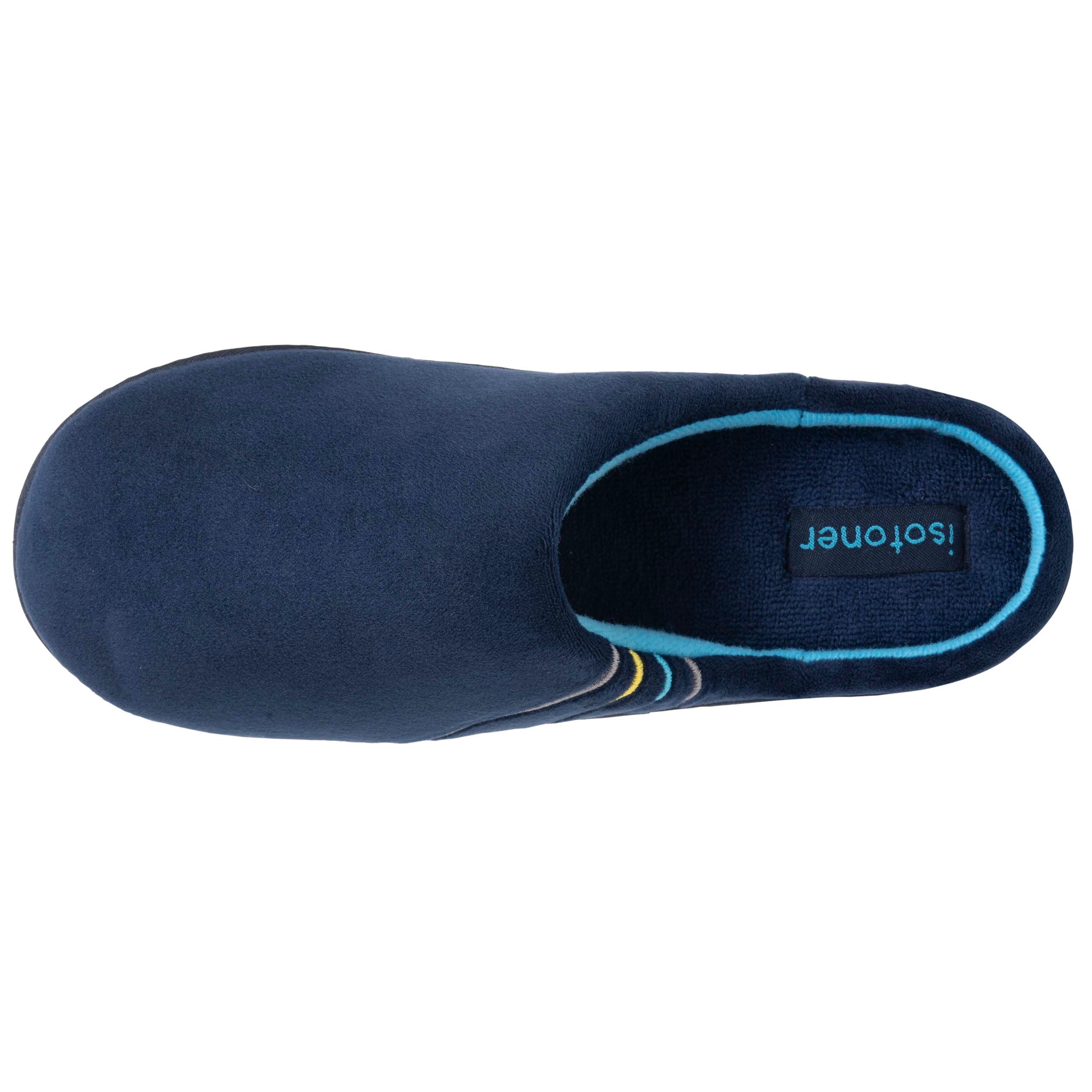 isotoner-chaussons-mules-junior-marine image 2