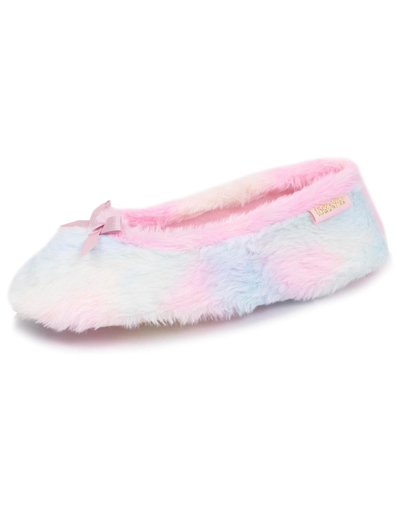 isotoner-chaussons-ballerines-junior-multico-rose image 6