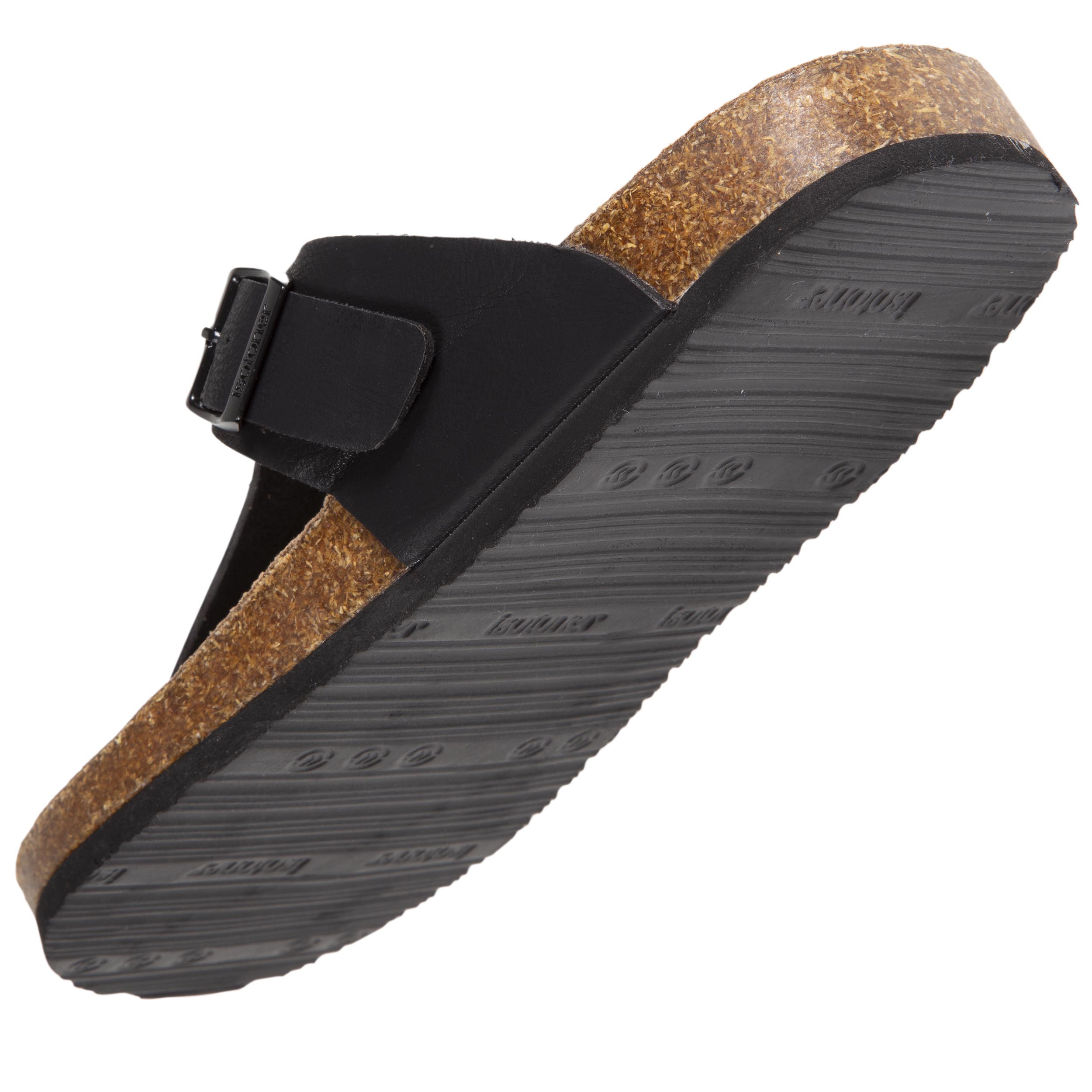 isotoner-mules-sandales-homme-bride-noir image 5
