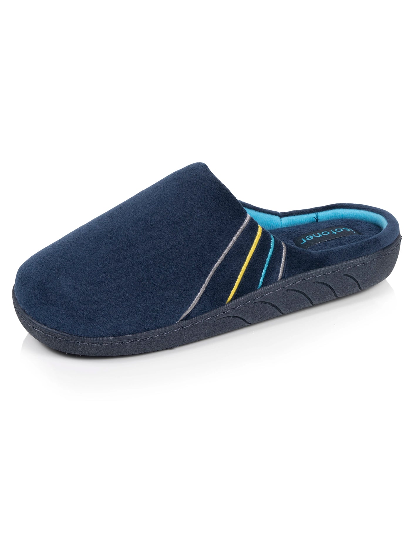 isotoner-chaussons-mules-junior-marine image 6