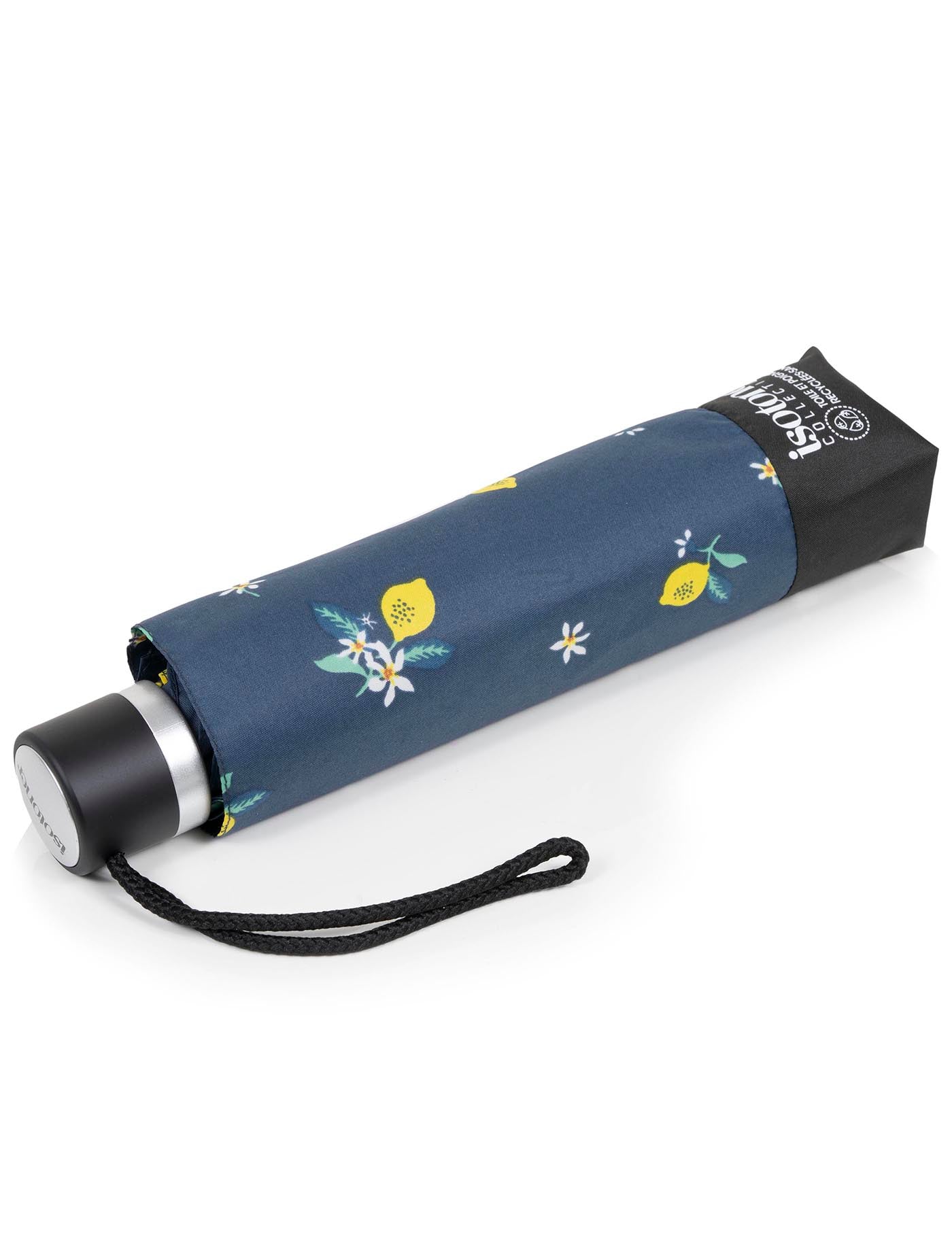 isotoner-parapluie-petit-prix-citron-jaune-8-baleines-acier image 6