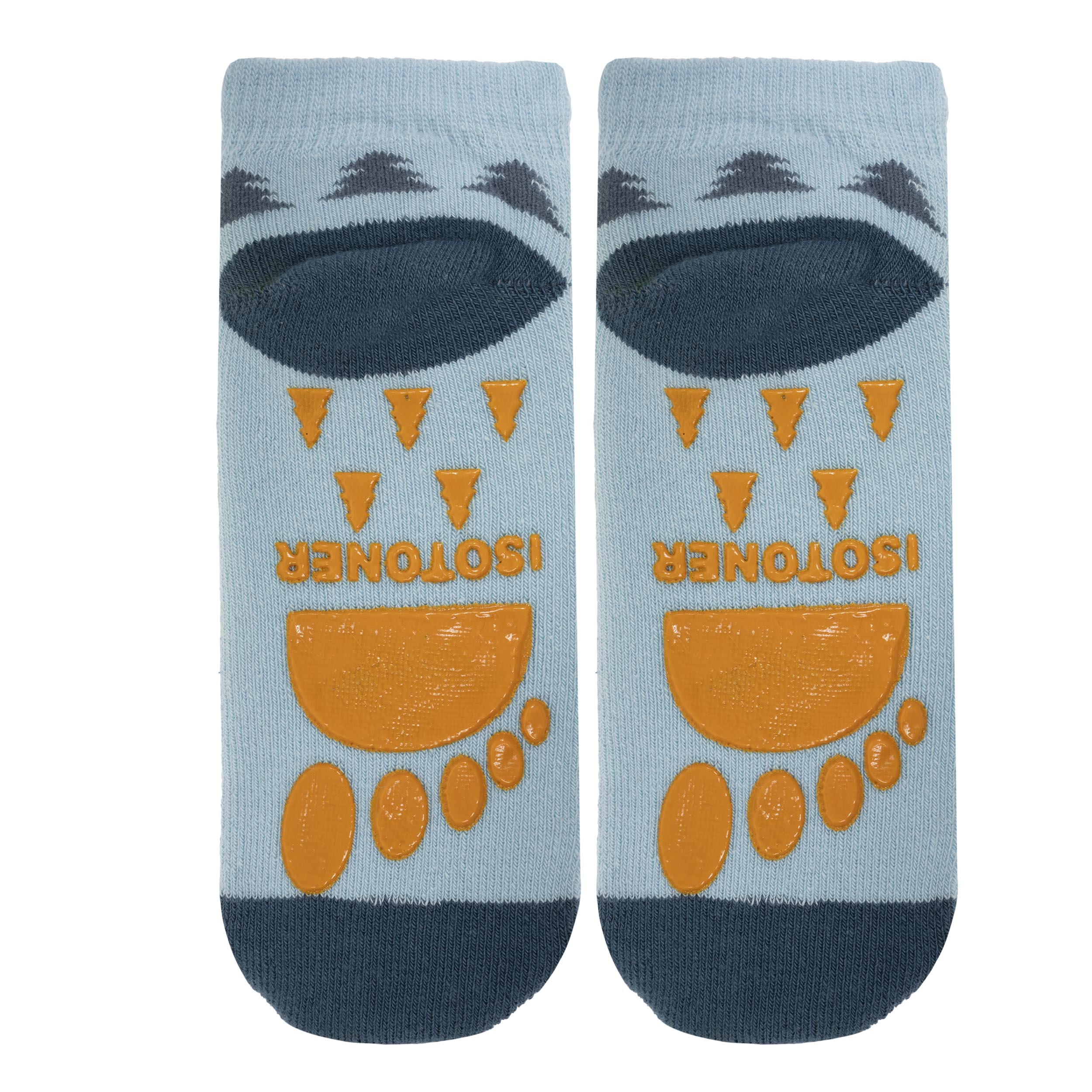 isotoner-chaussettes-anti-d-rapantes-enfant-bleu-renard-1-4-ans image 3