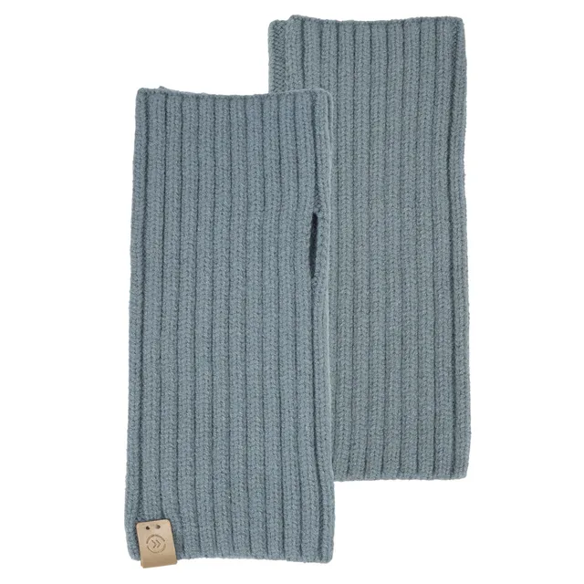 isotoner-mitaines-femme-maille-ultra-doux-lagon image 1