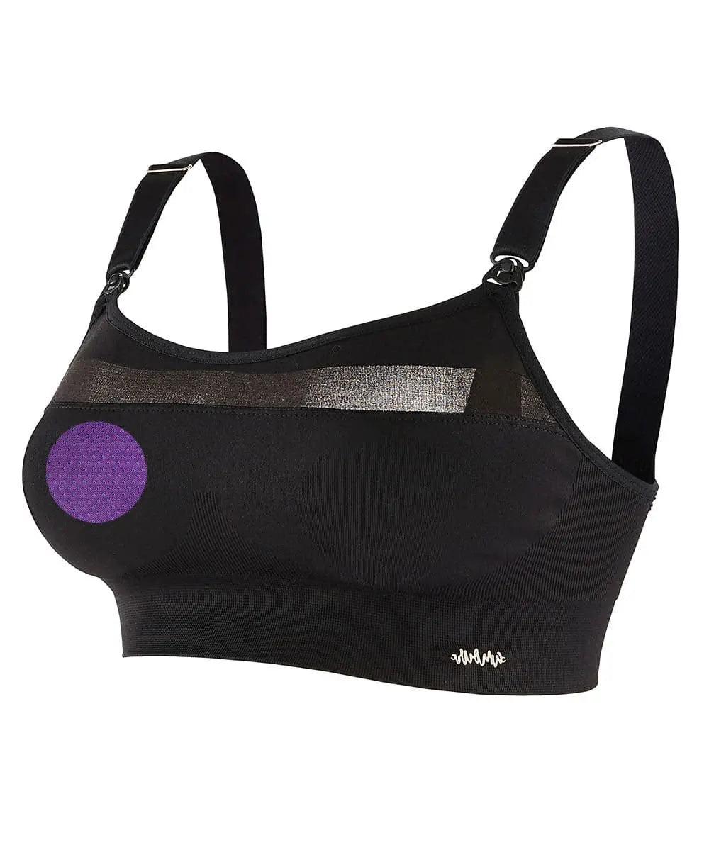 cache-c-ur-brassi-re-sport-grossesse-et-allaitement-woma-noir image 4