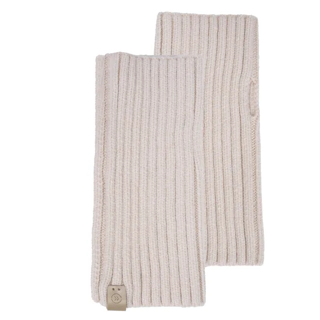 isotoner-mitaines-femme-maille-ultra-doux-beige image 1