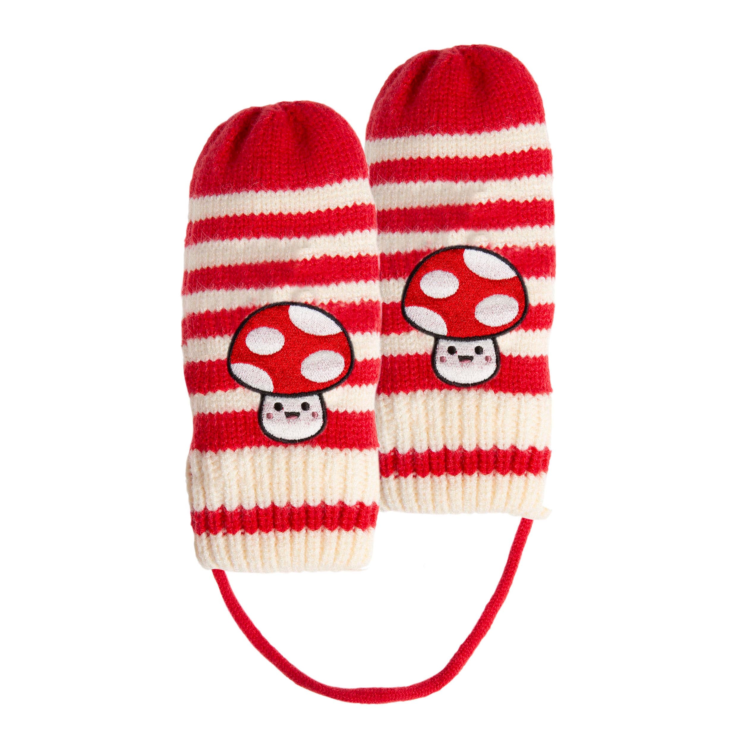 isotoner-moufles-maille-enfant-2-4-ans-rouge image 1