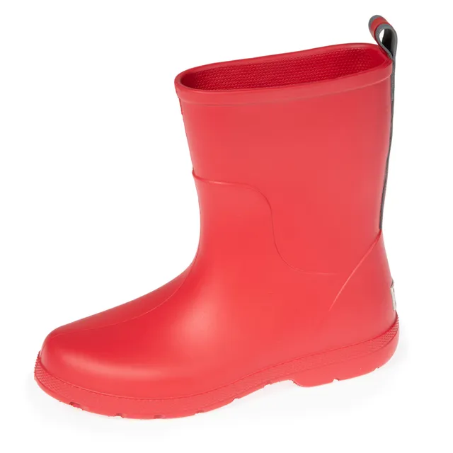 isotoner-bottes-de-pluie-hautes-enfant-31-36-rouge image 1
