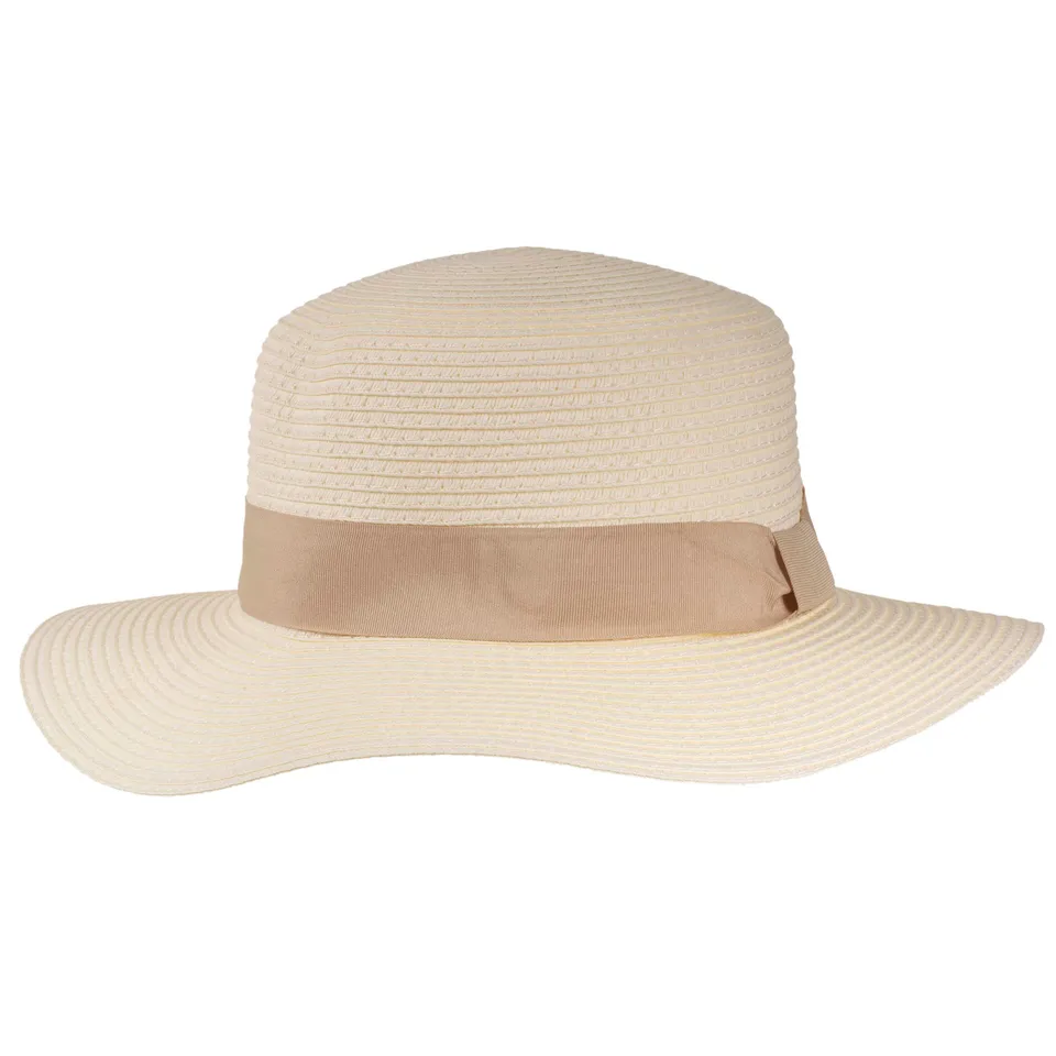 isotoner-chapeau-canotier-femme-beige-paille image 1