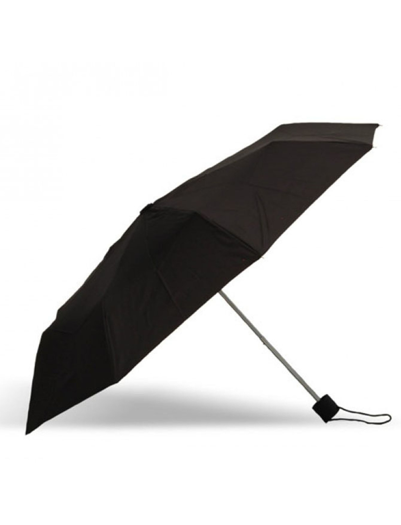 isotoner-parapluie-classique-noir-pliant-22-5-cm-8-baleines-acier image 7