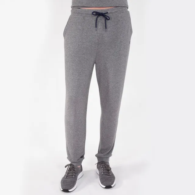 isotoner-pantalon-jogger-homme-gris-viscose-ecovero image 1