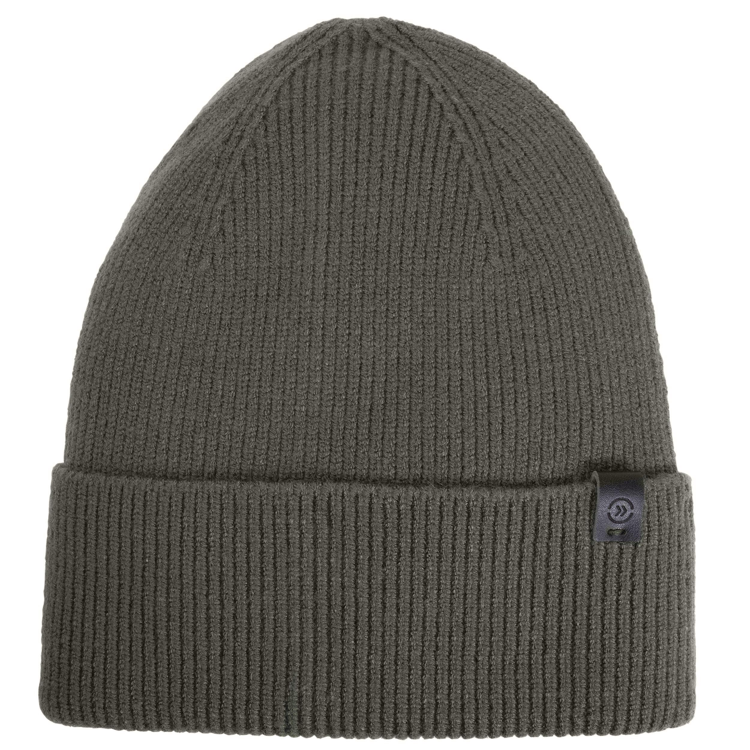 isotoner-bonnet-homme-maille-ultra-doux-kaki image 3