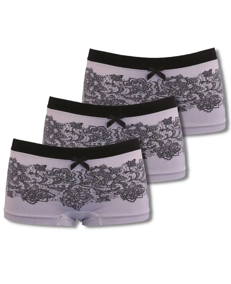 cache-c-ur-illusion-lot-de-3-shorty-grossesse-dentelle-vintage image 1