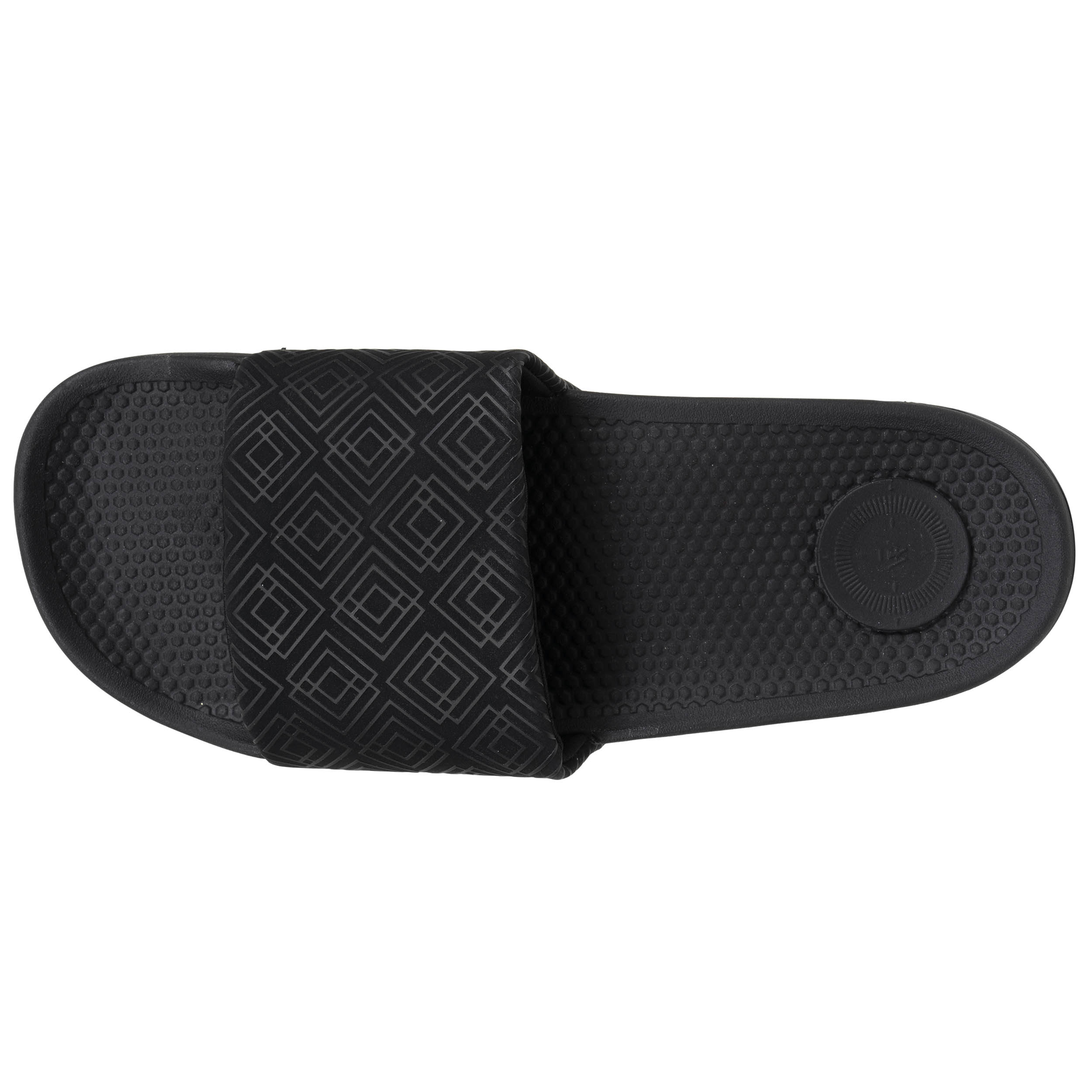 isotoner-mules-claquettes-homme-everywear-noir-logo image 2