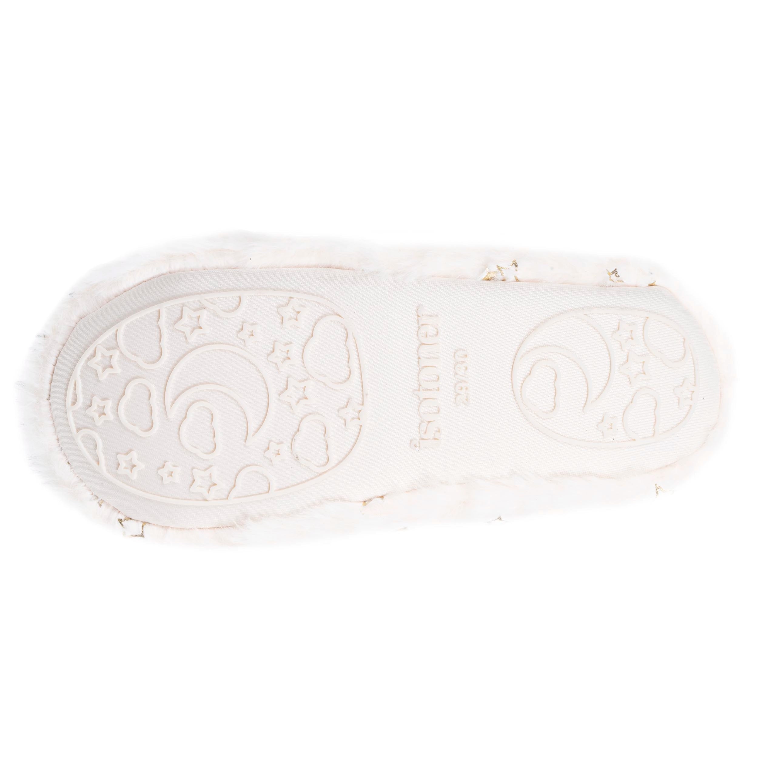 isotoner-chaussons-slippers-enfant-licorne-3d-ivoire image 4