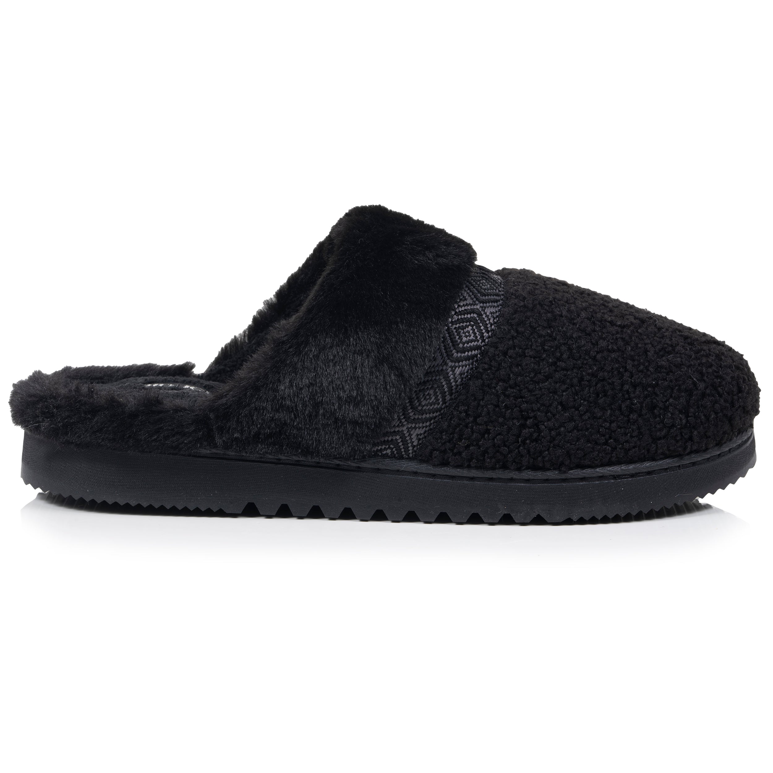 isotoner-chaussons-mules-crant-es-femme-noir image 8