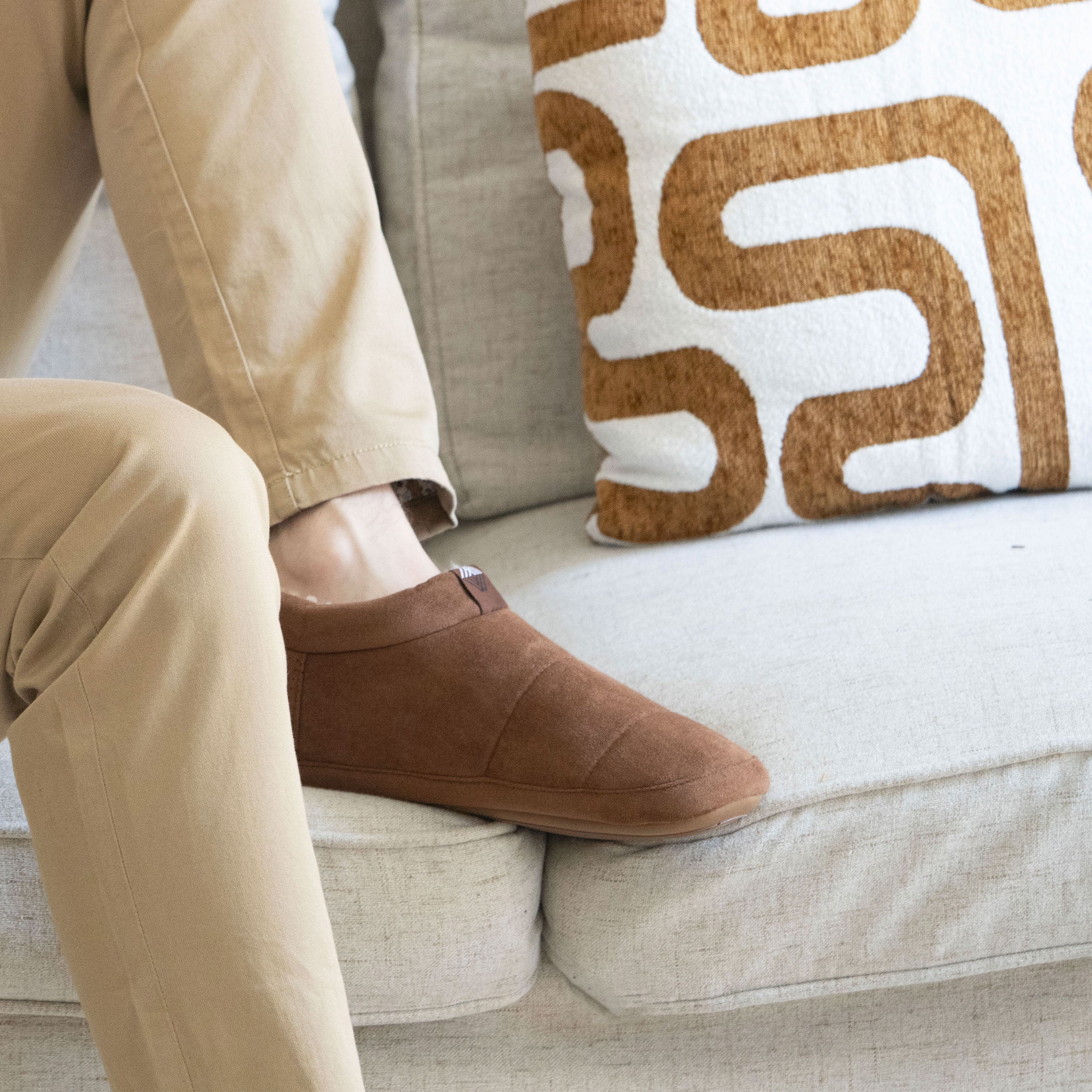isotoner-chaussons-bottillons-homme-cannelle-su-dine image 2
