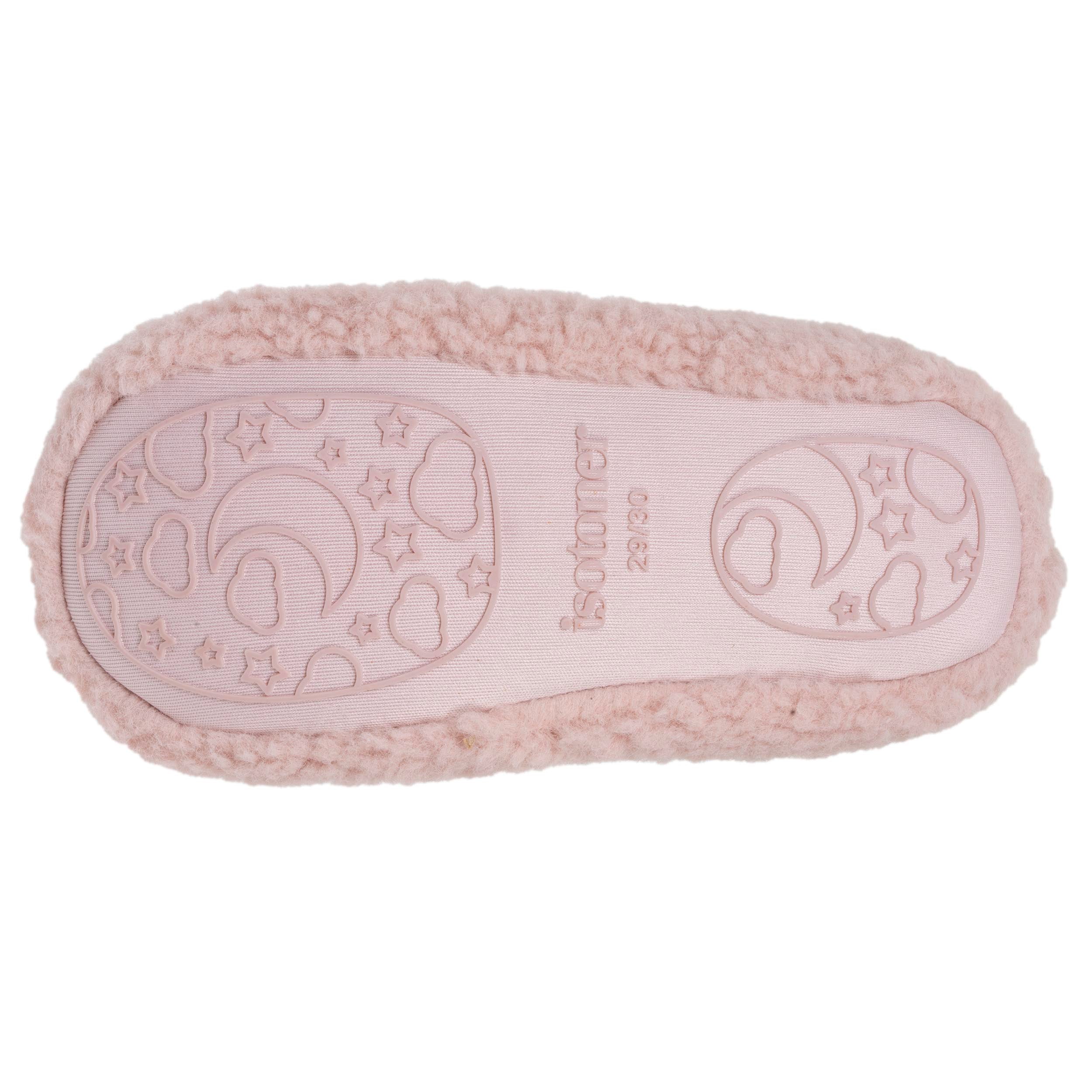 isotoner-chaussons-ballerines-fille-mouton-blush image 4