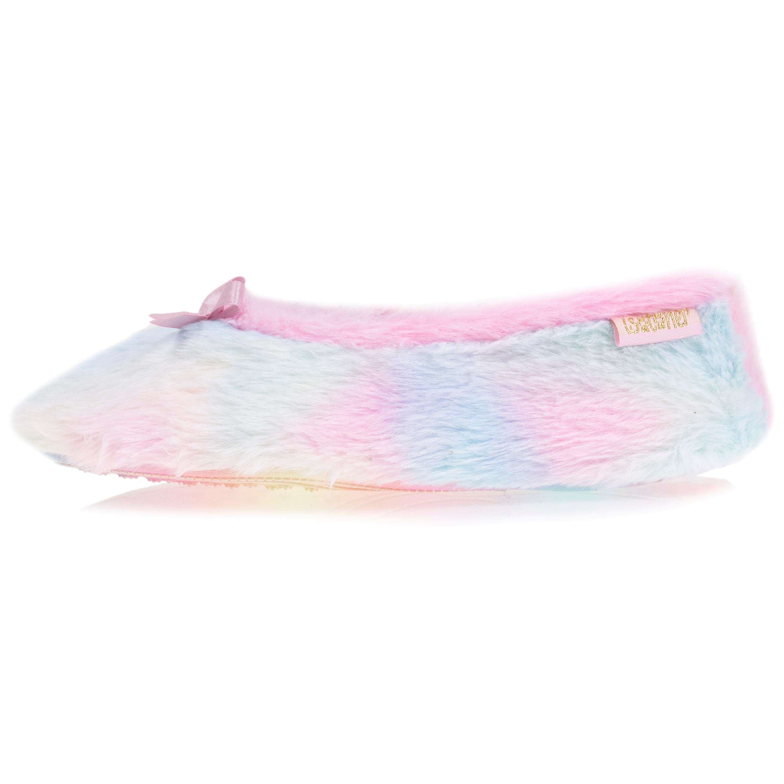 isotoner-chaussons-ballerines-junior-multico-rose image 3