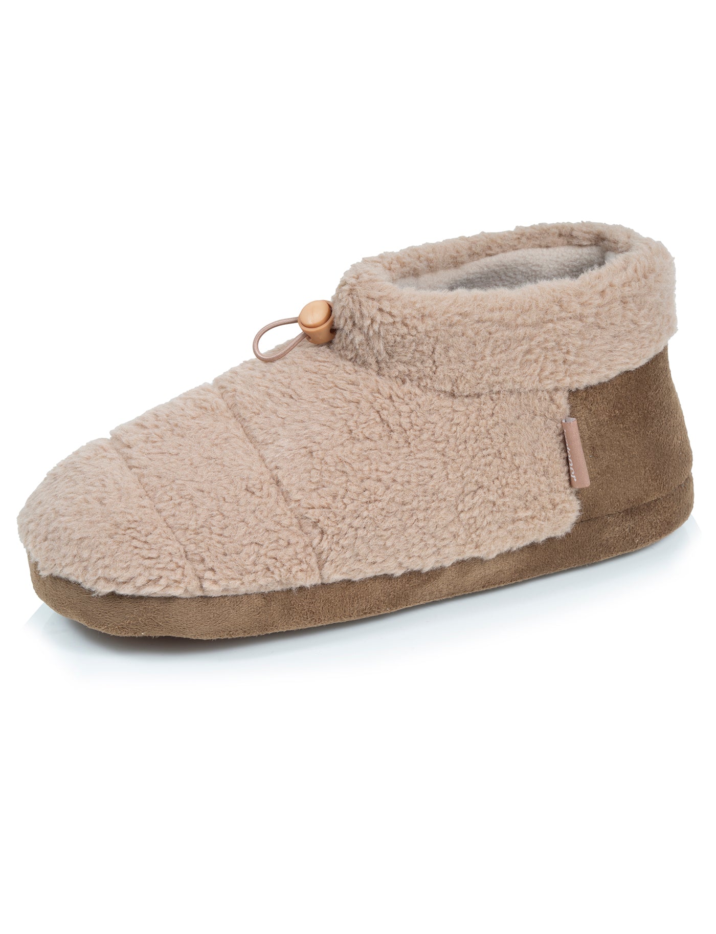 isotoner-bottillons-chaussons-homme-sherpa-camel image 6