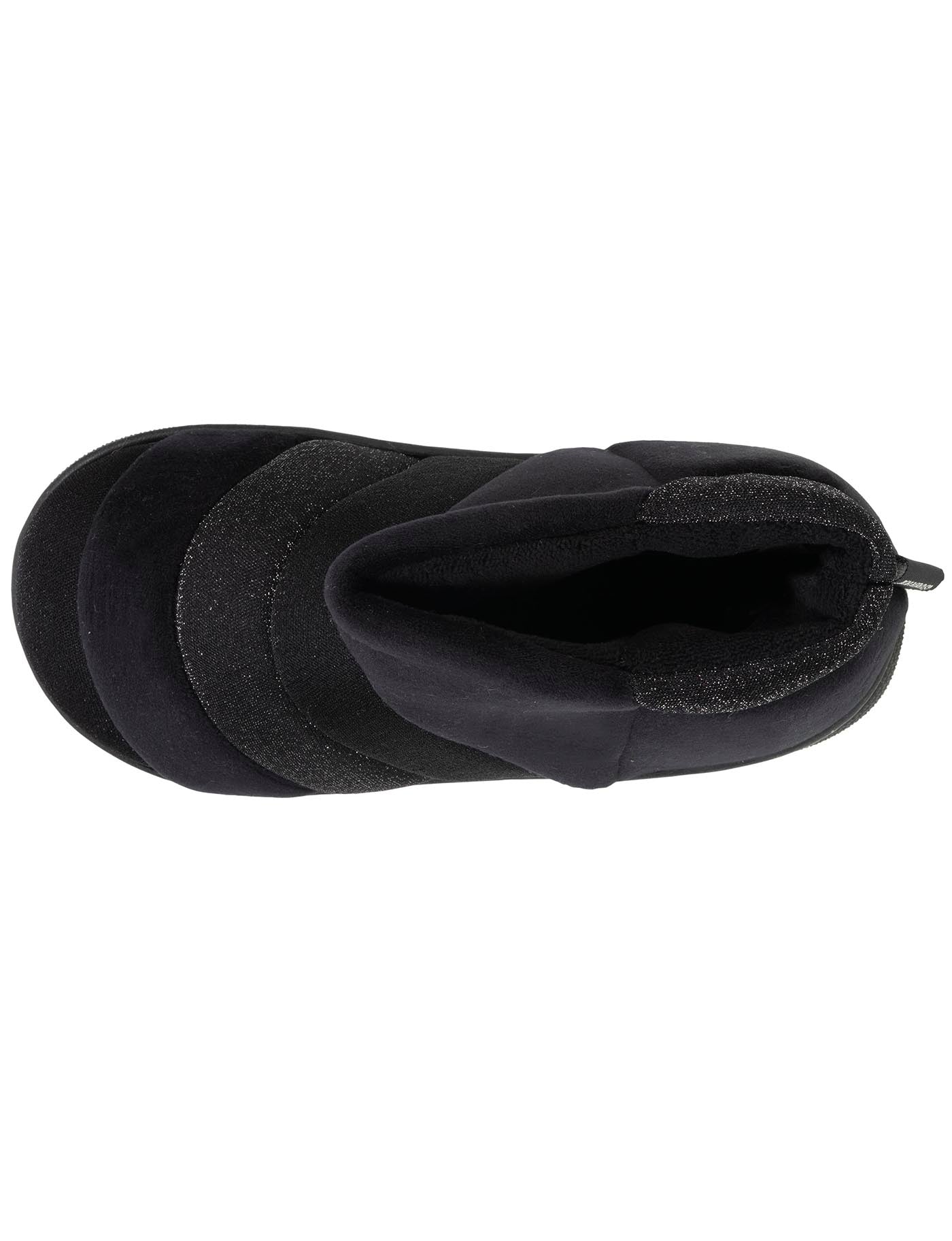 isotoner-chaussons-bottillons-femme-bloup-noir-velours image 7