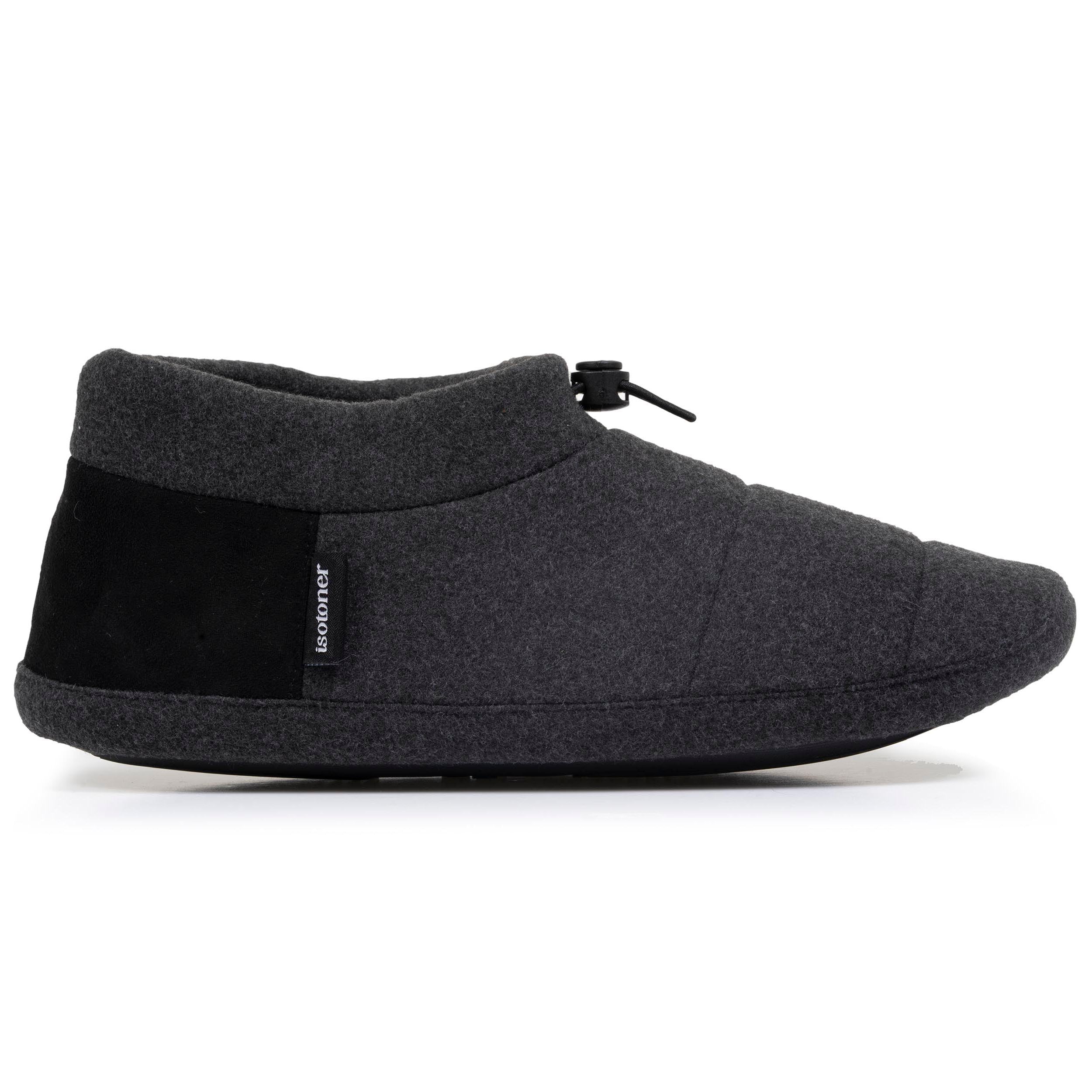isotoner-chaussons-bottillons-homme-gris-chin-fonc image 8