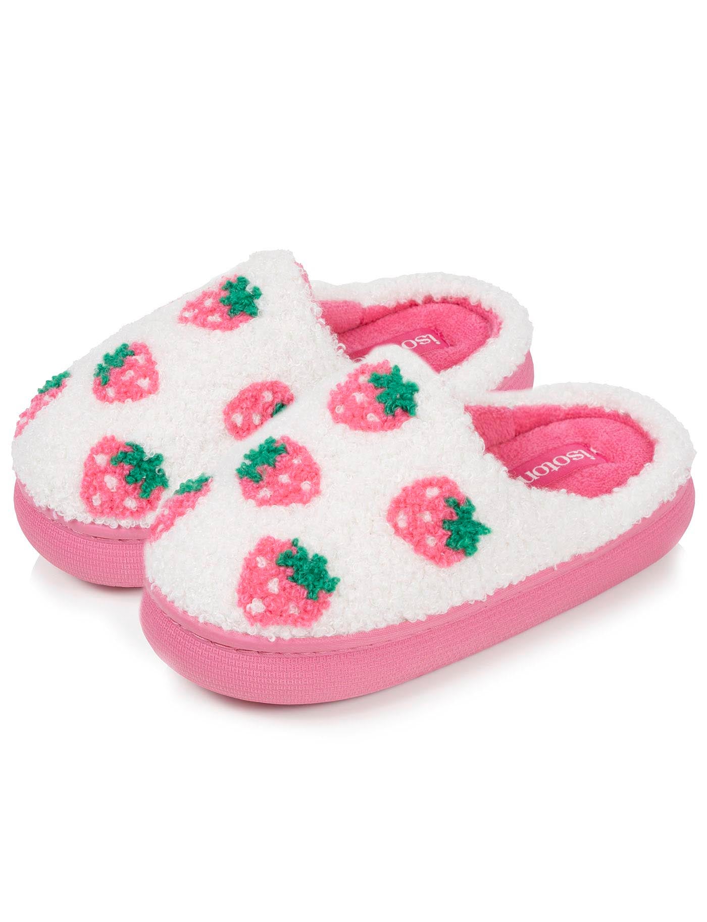 isotoner-chaussons-mules-enfant-bloup-ivoire-sherpa image 6
