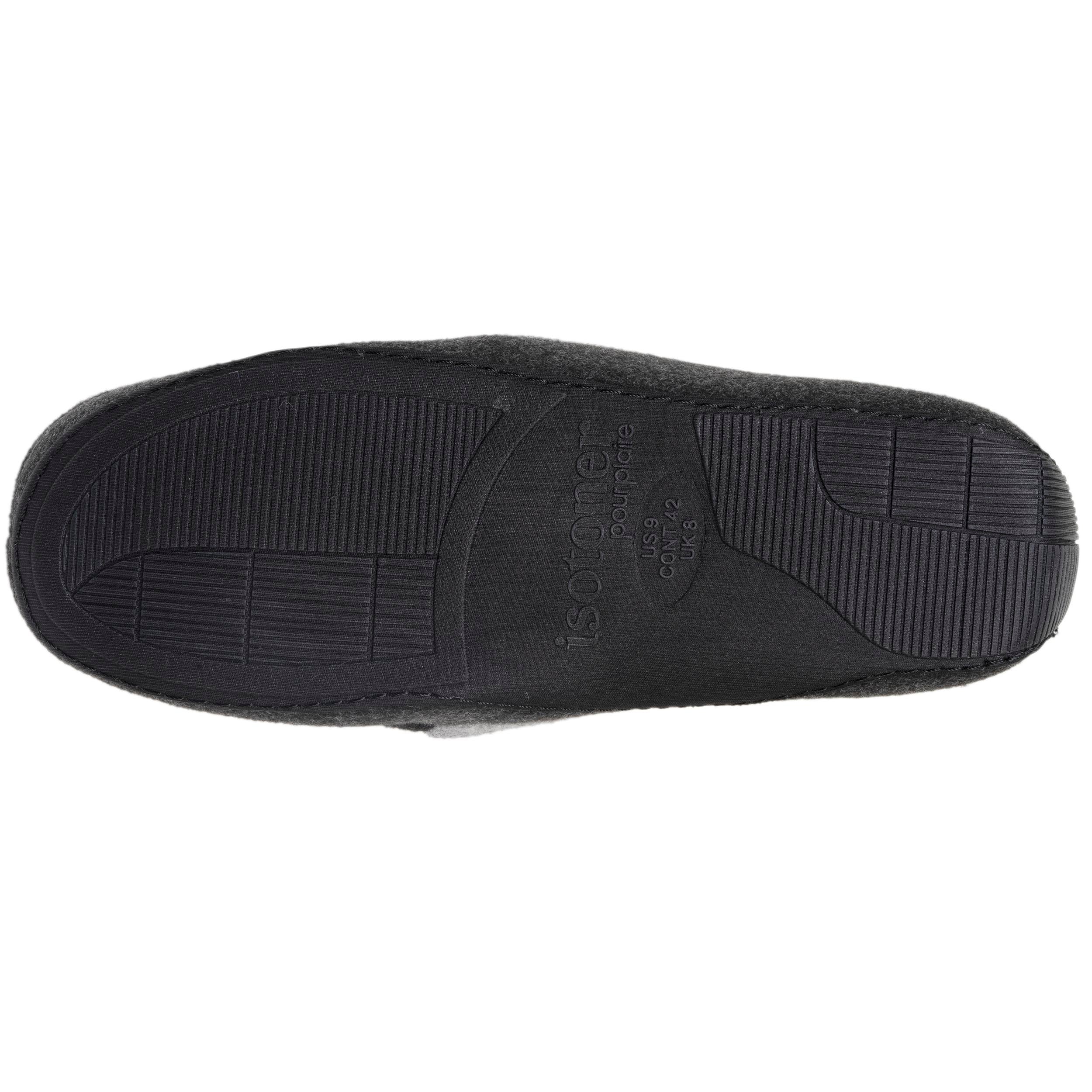 isotoner-chaussons-mocassins-homme-d-grad-gris image 5