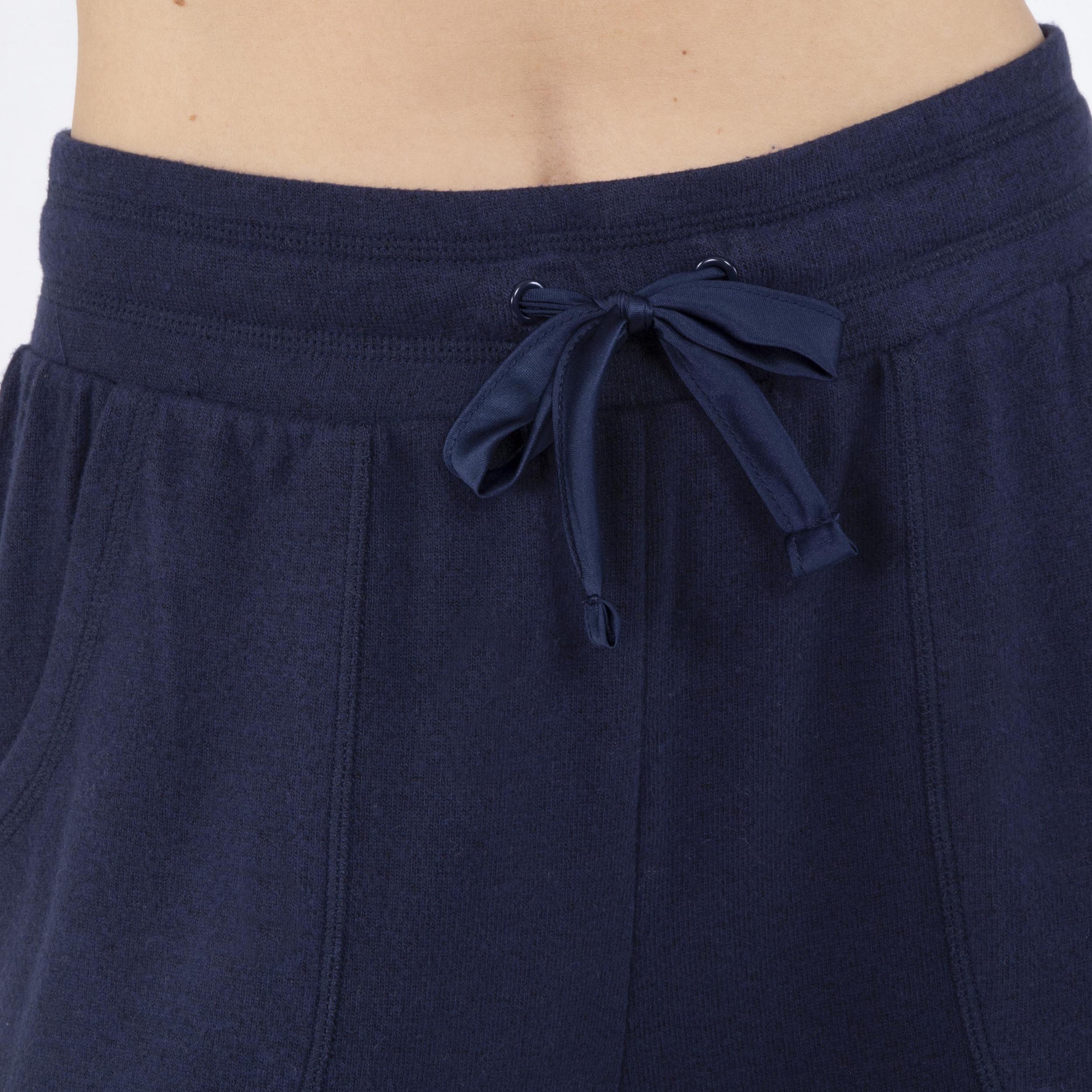 isotoner-pantalon-large-femme-marine-viscose-ecovero image 2