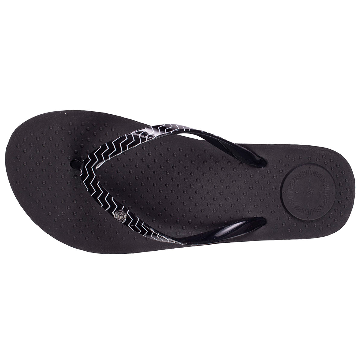 isotoner-everywear-tongs-femme-tige-graphique-noir image 7