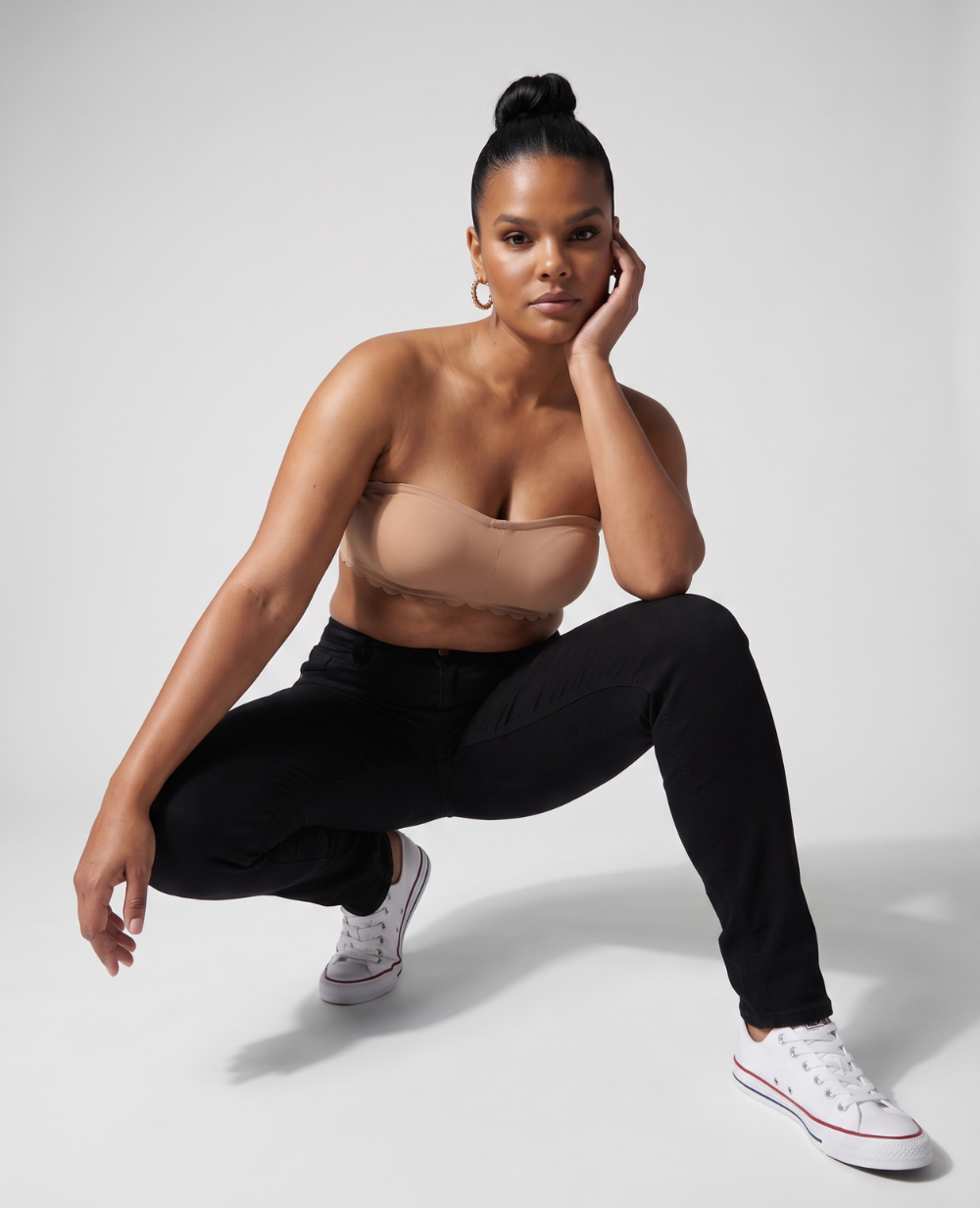 cache-c-ur-sharon-jean-de-grossesse-et-post-partum-slim-noir image 4