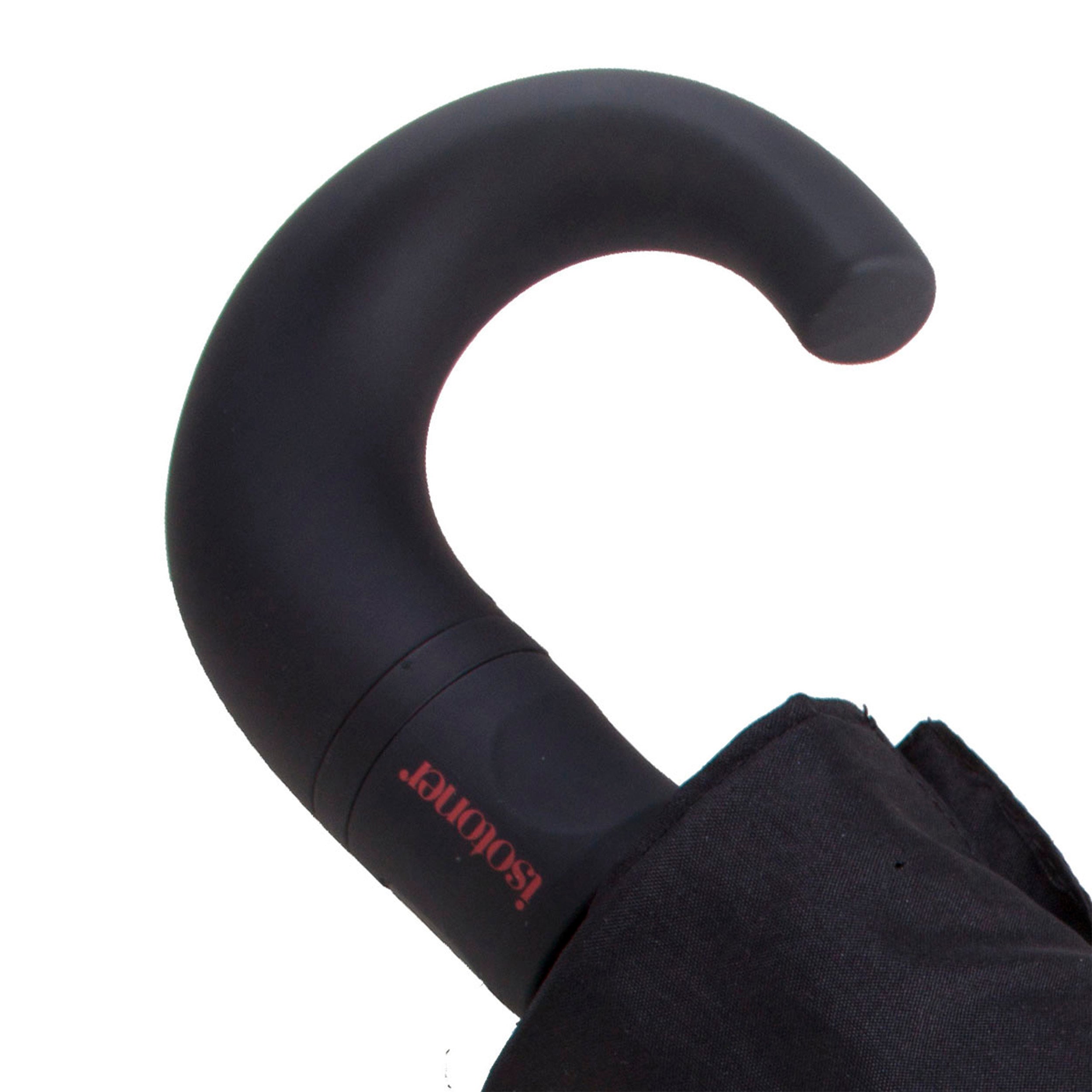 isotoner-parapluie-crook-x-tra-solide-noir image 6
