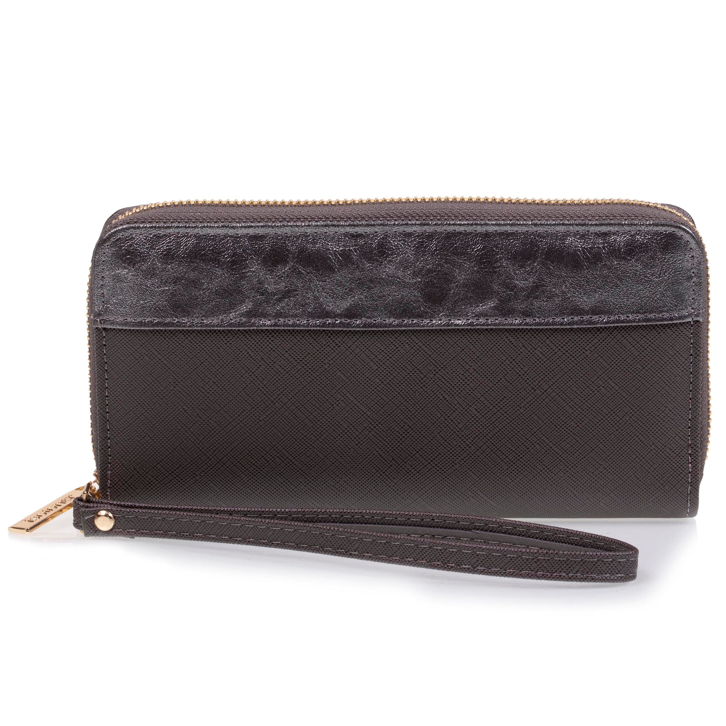 isotoner-compagnon-femme-gris-rfid-avec-anse image 1