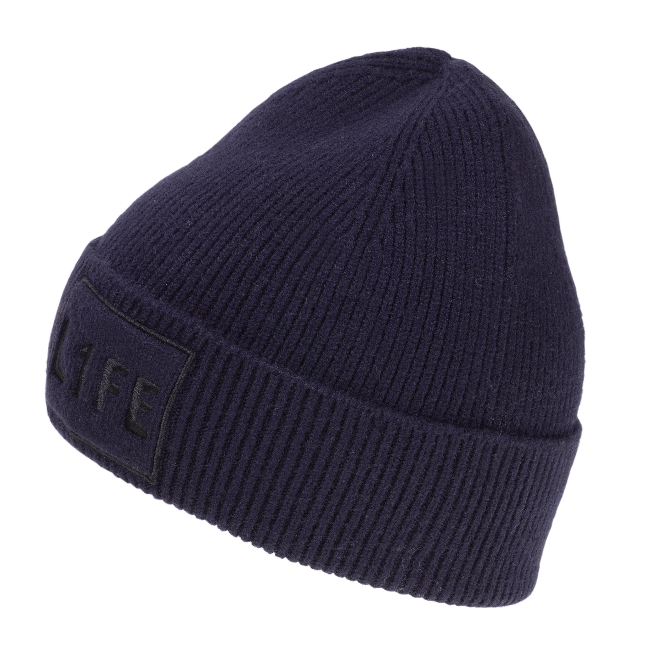 isotoner-bonnet-enfant-6-12-ans-maille-marine image 1
