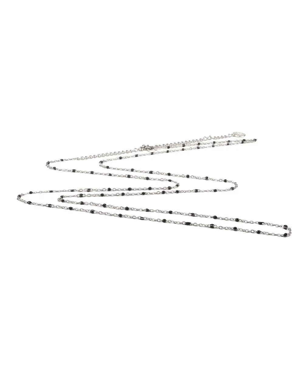 cache-c-ur-cha-ne-bola-maternit-argent-e-perles-noires image 1