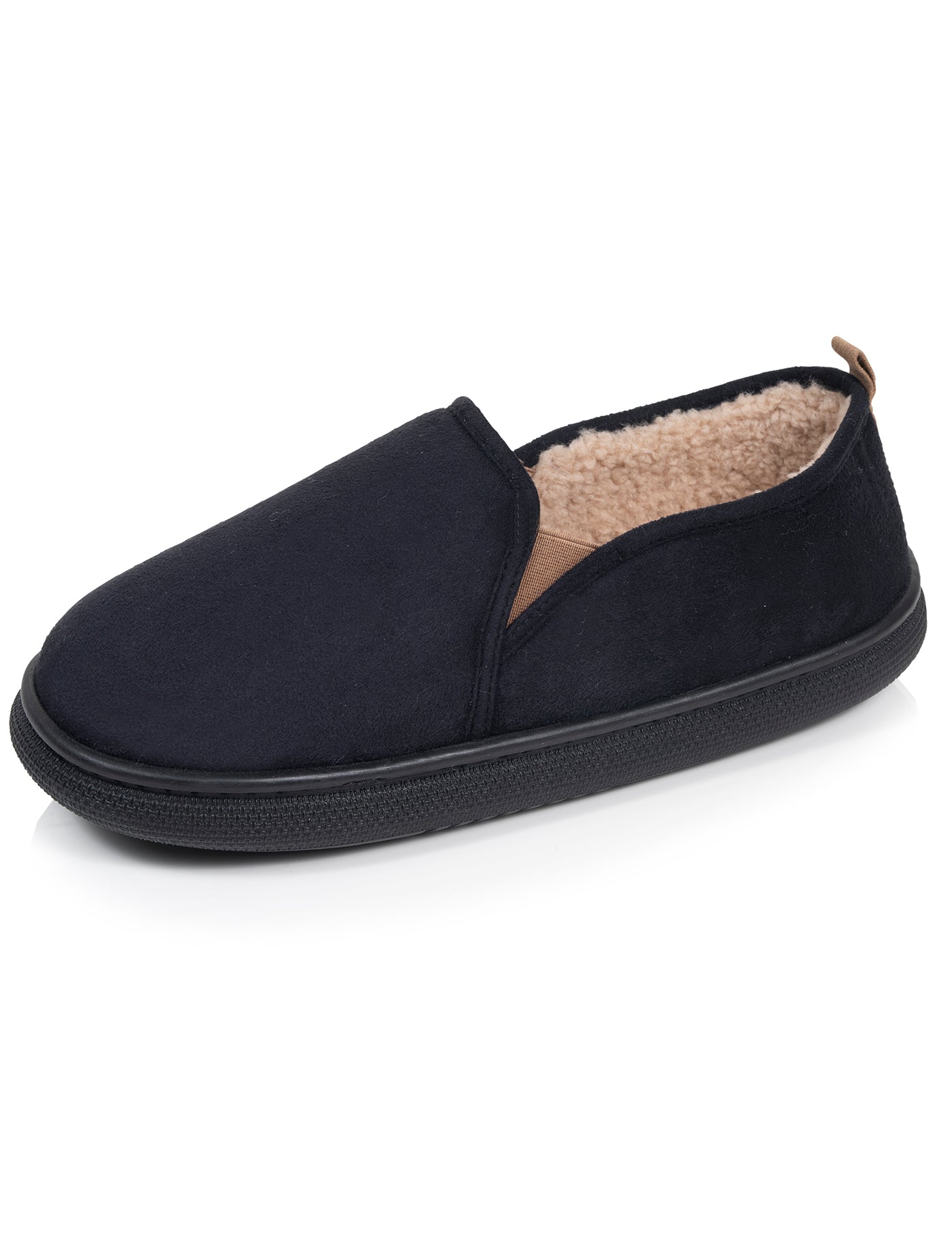 isotoner-chaussons-slippers-homme-noir-confort-quotidien image 6