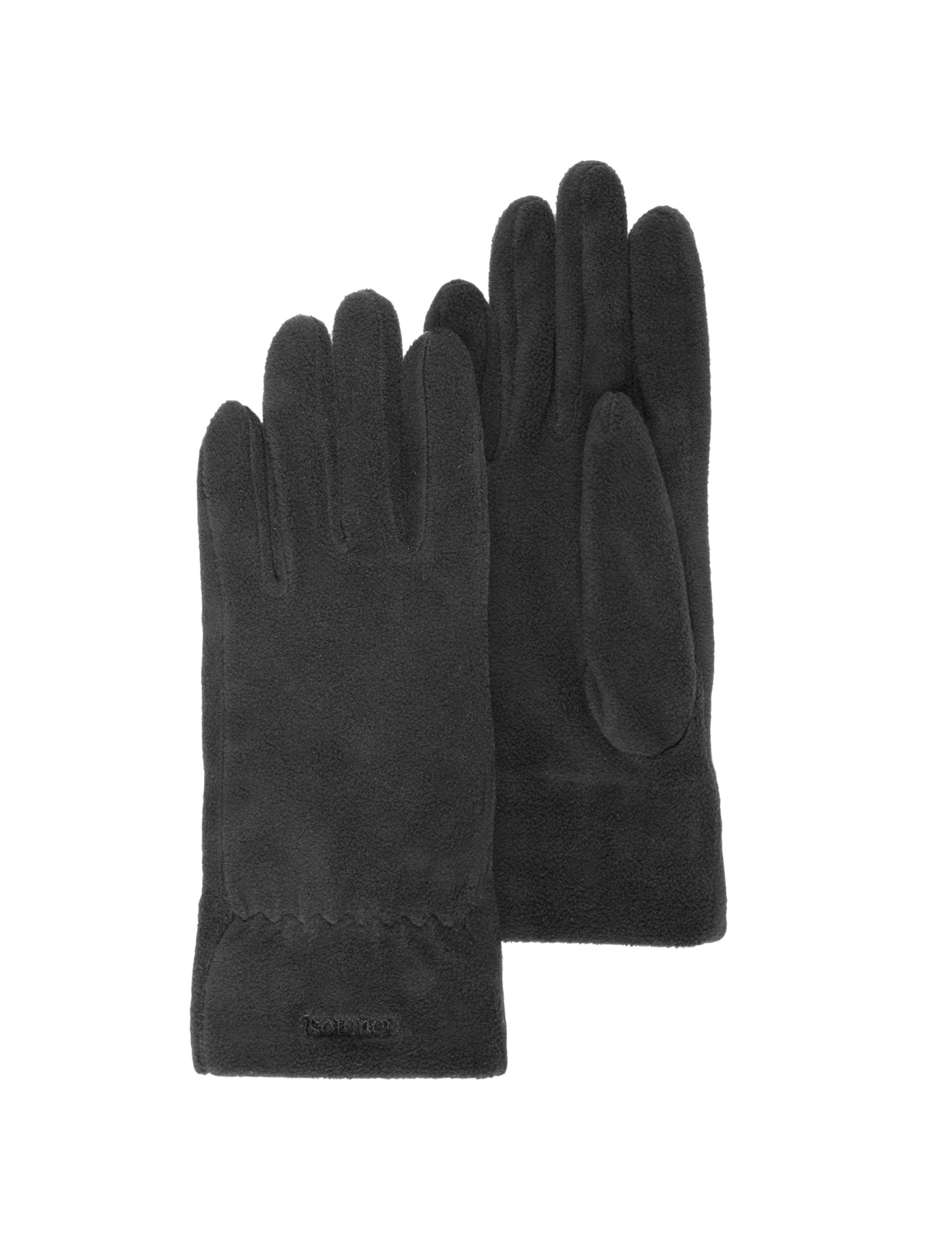 isotoner-gants-femme-polaire-douce-noir-stretch image 6