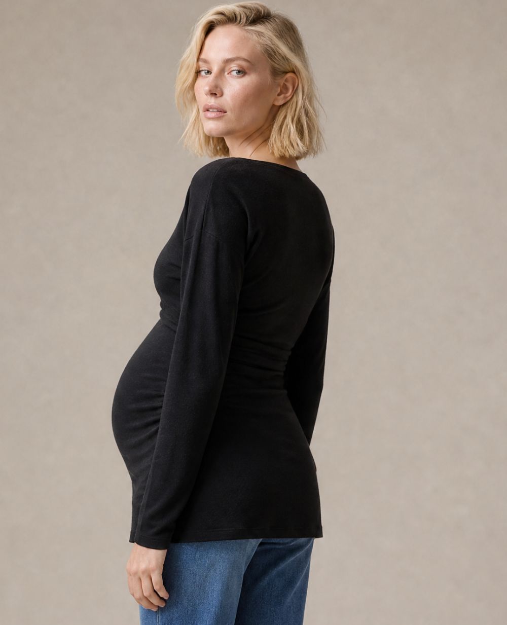 cache-c-ur-t-shirt-d-allaitement-tina-noir image 4