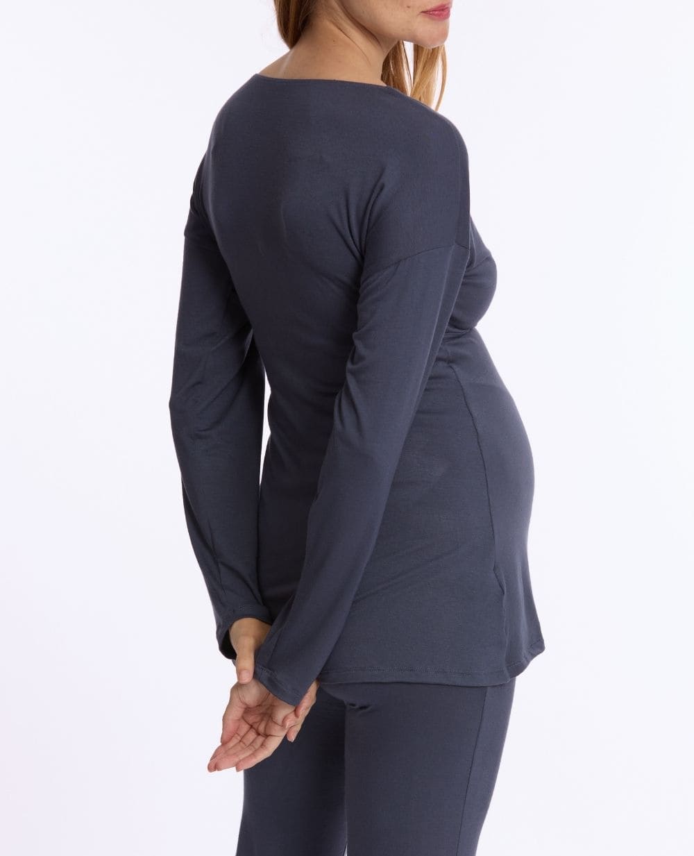 cache-c-ur-t-shirt-grossesse-et-allaitement-louna-manches-longues-bleu-nuit image 3