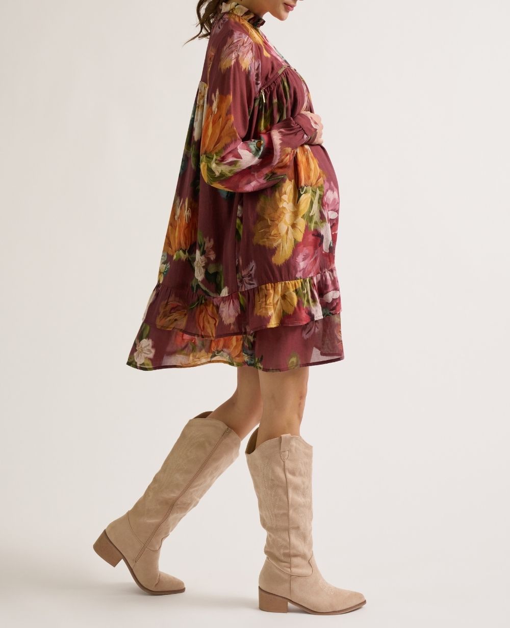 cache-c-ur-elisabeth-robe-grossesse-et-allaitement-multicolore image 2