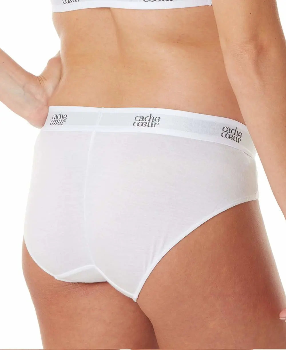 cache-c-ur-shorty-de-grossesse-life-blanc image 4