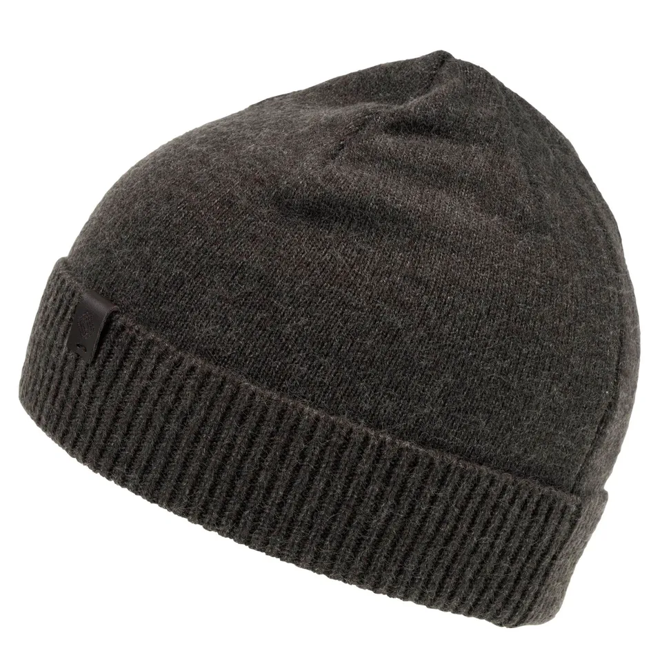 isotoner-bonnet-homme-court-revers-taupe-docker image 1