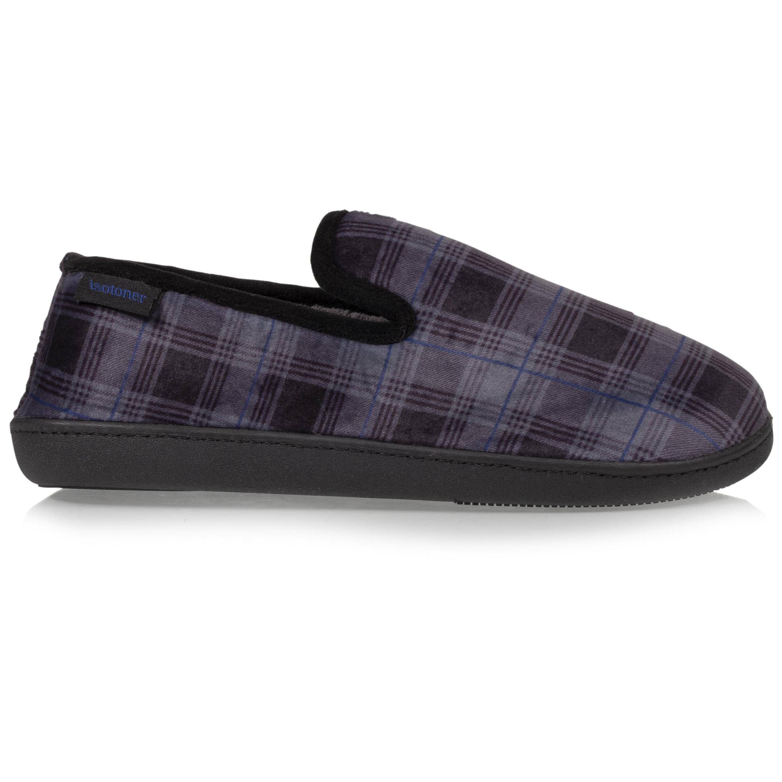 isotoner-chaussons-charentaises-homme-tartan image 8