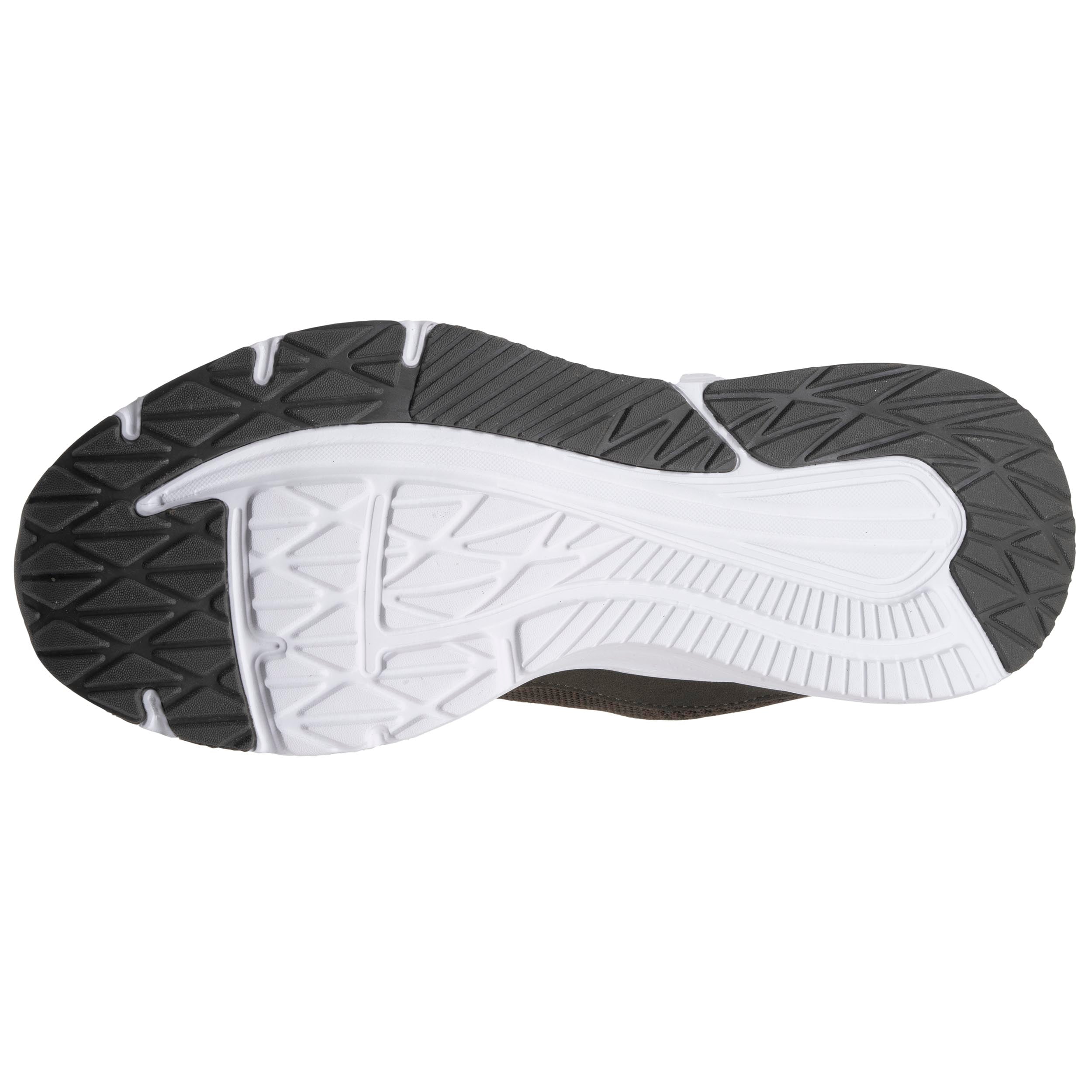 isotoner-baskets-homme-slip-on-semelle-sport-kaki image 4