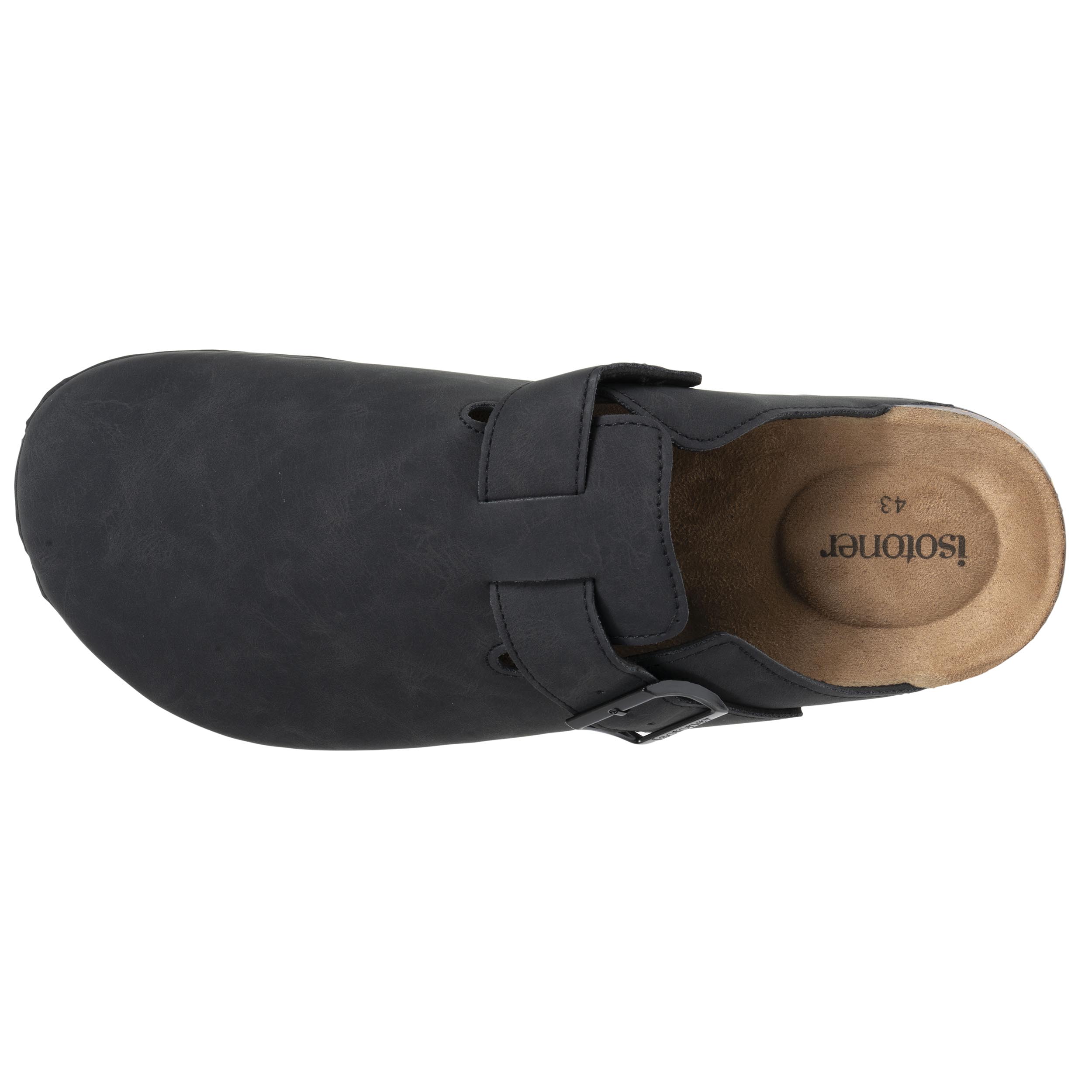 isotoner-sabots-homme-confort-noir-everywear image 2