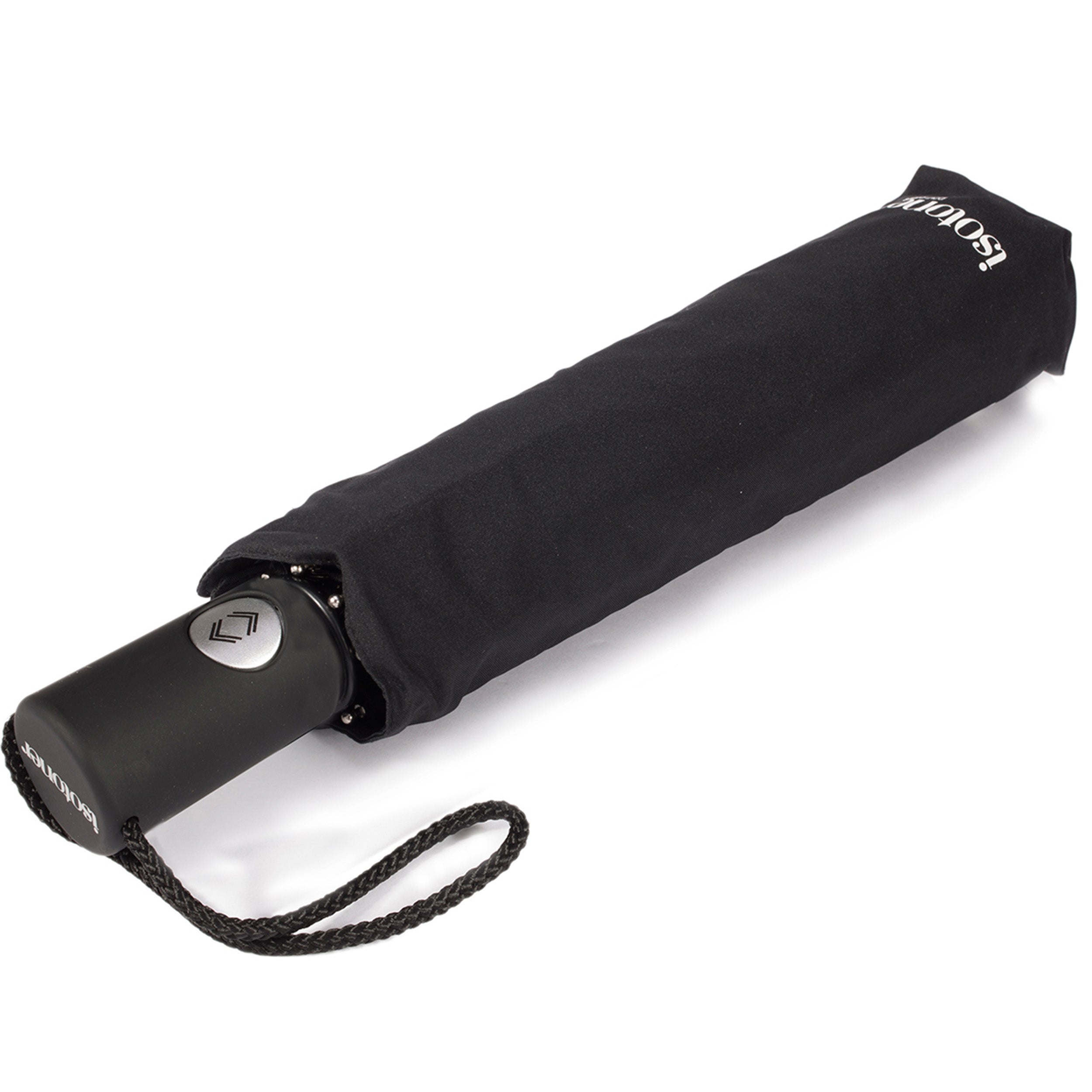 isotoner-parapluie-auto-noir-ultra-d-perlant image 1