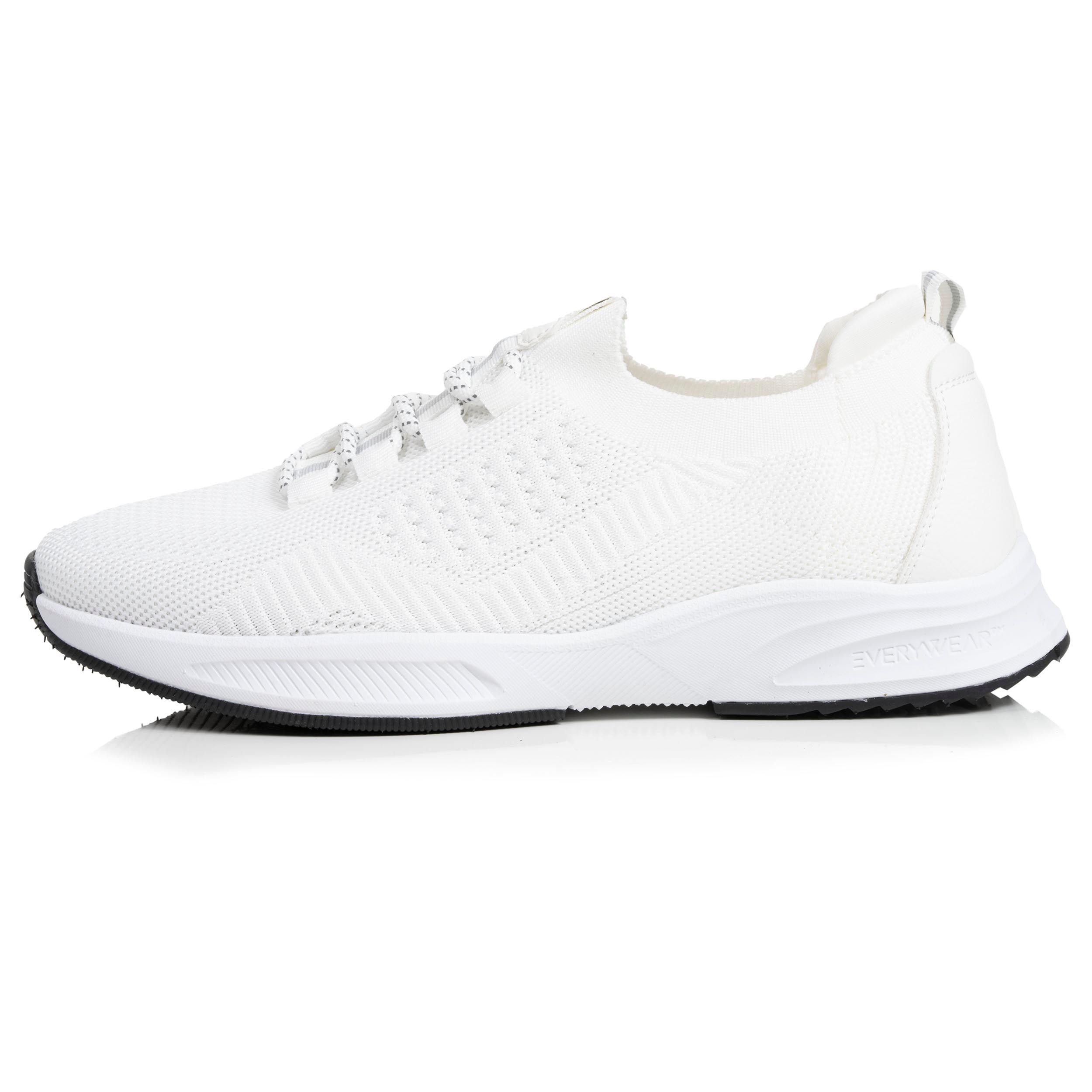 isotoner-basket-confort-homme-slip-on-blanc-lacets image 3