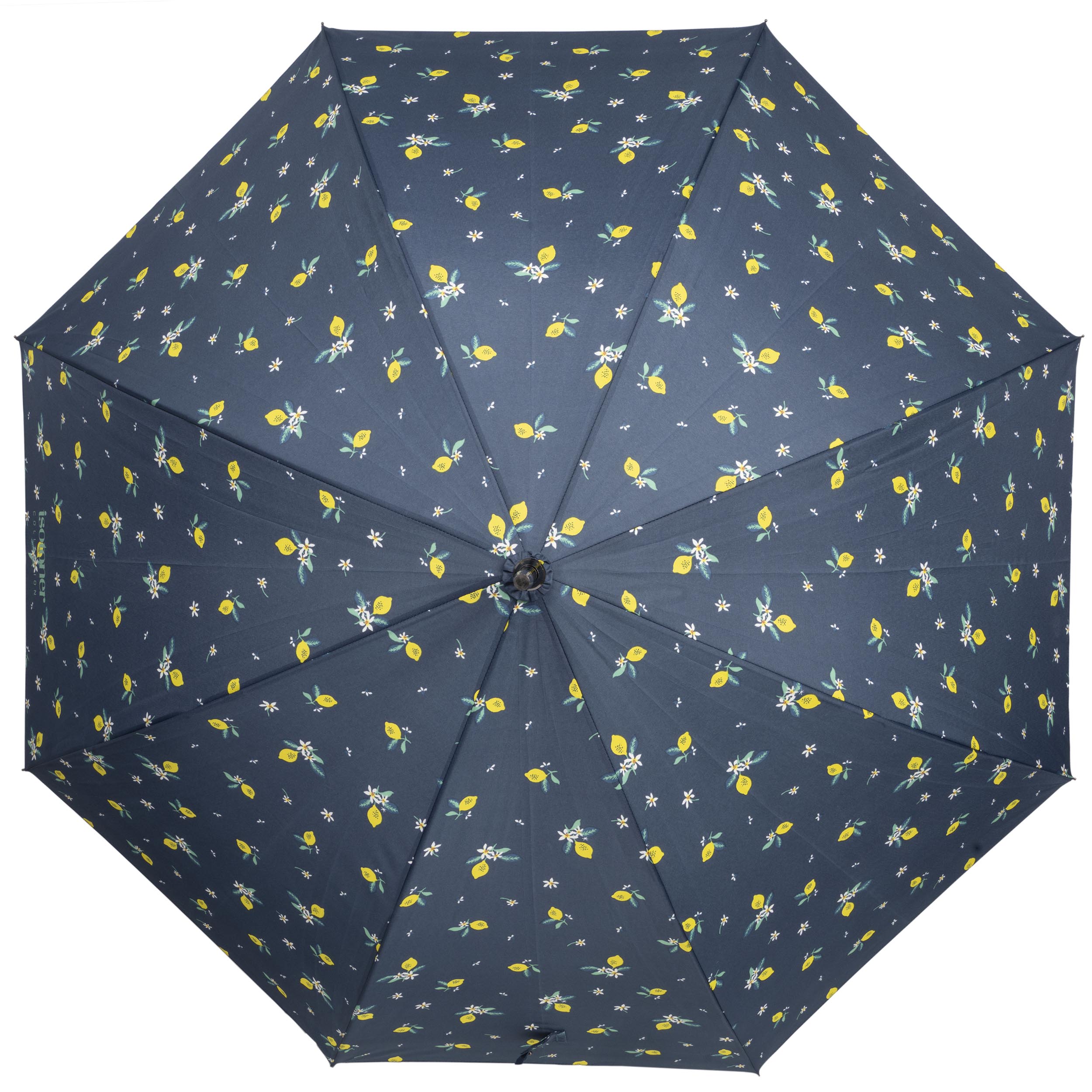 isotoner-parapluie-canne-auto-citron-jaune image 3